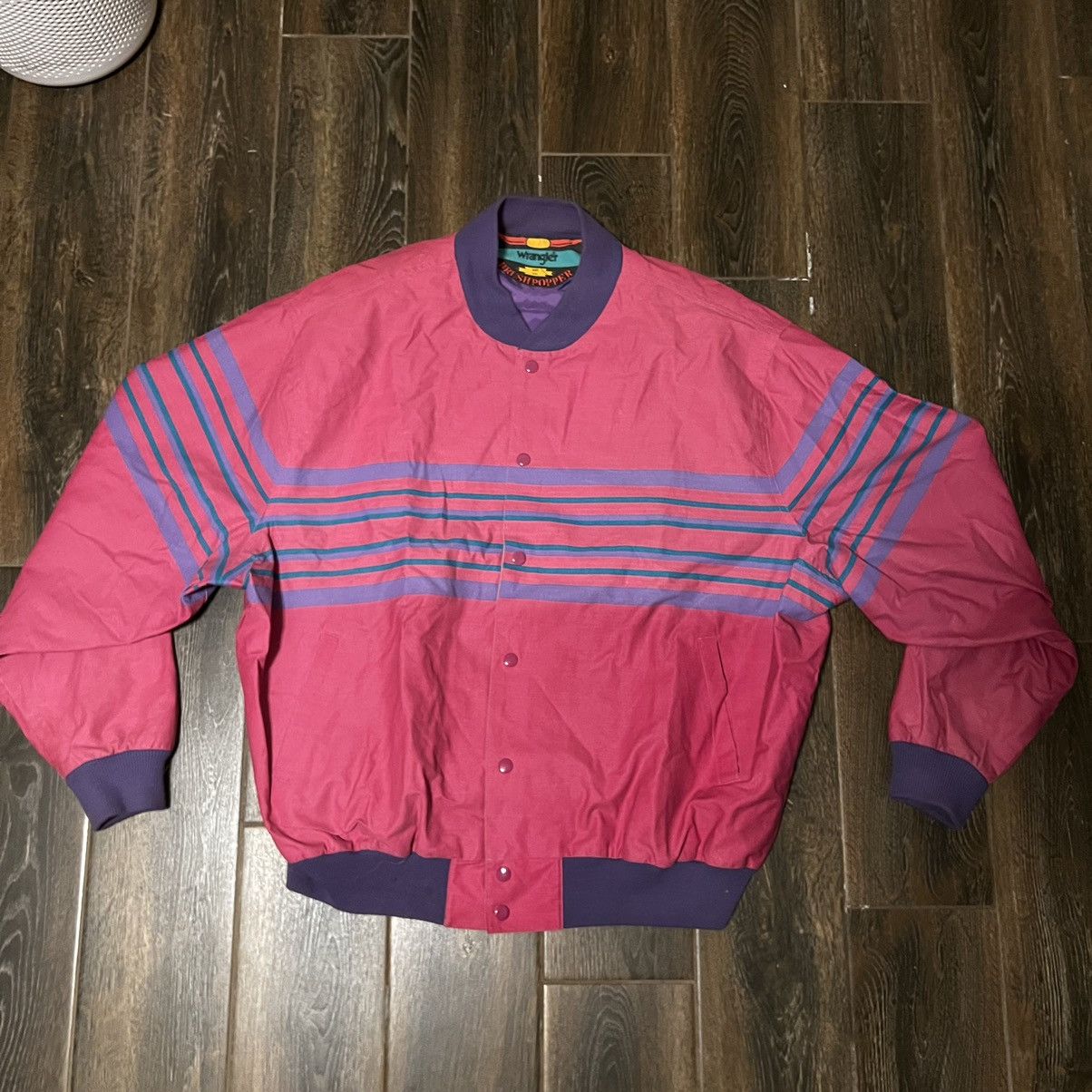 Wrangler Vintage Pink Wrangler Brush Popper Grailed