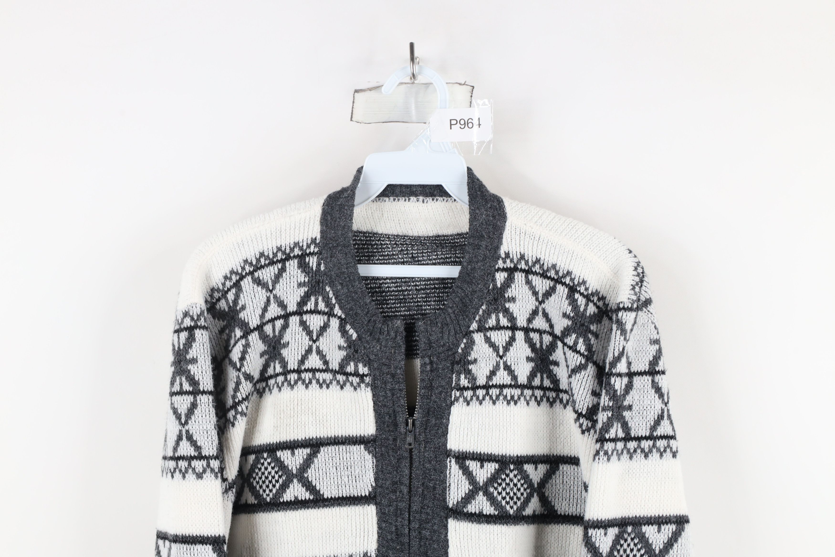 Vintage Vintage 50s Streetwear Knit Full Zip Cardigan Sweater USA Size US S / EU 44-46 / 1 - 2 Thumbnail