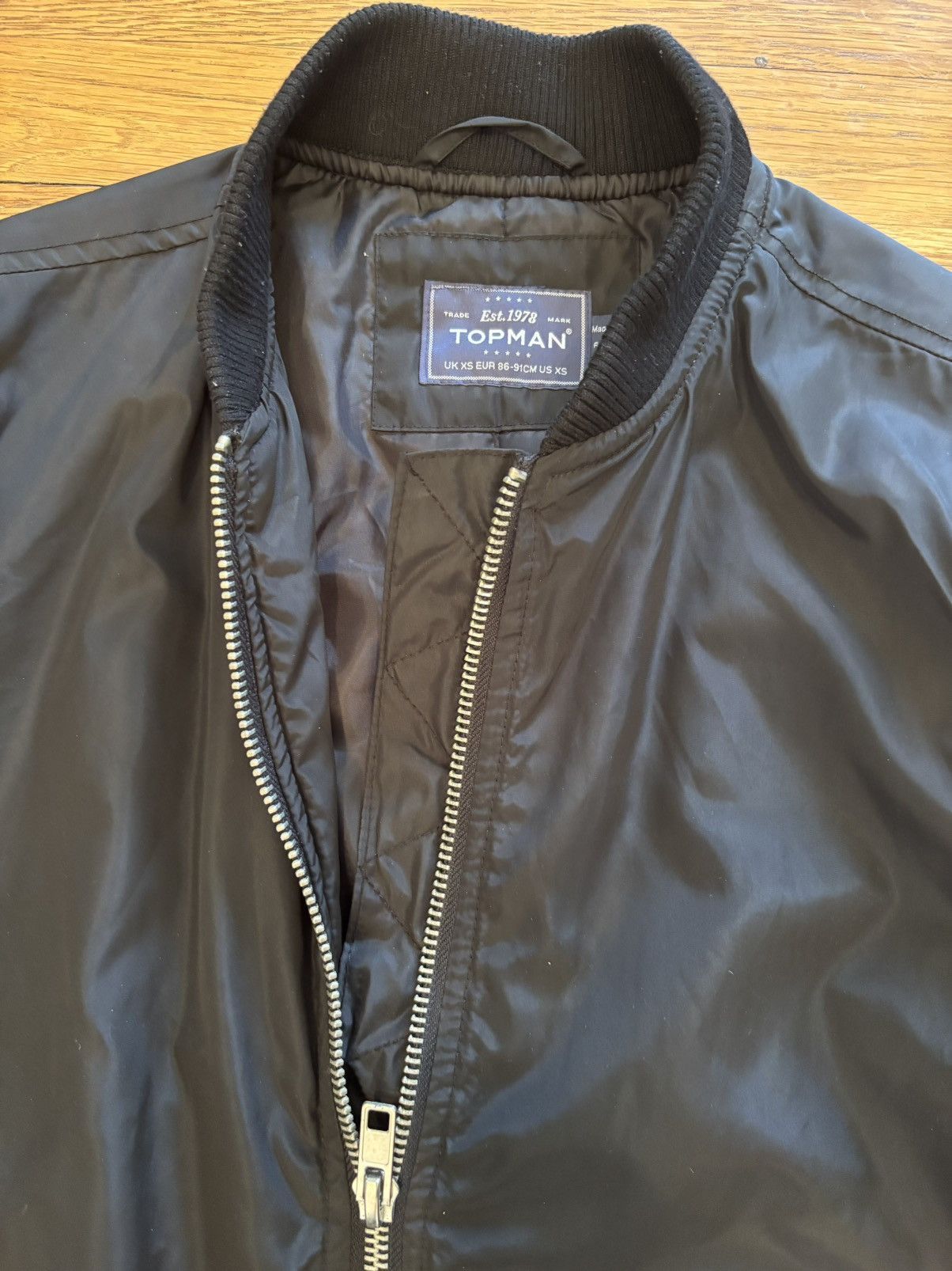 Topman × Vintage M65 Bomber Jacket Size US XS / EU 42 / 0 - 2 Thumbnail