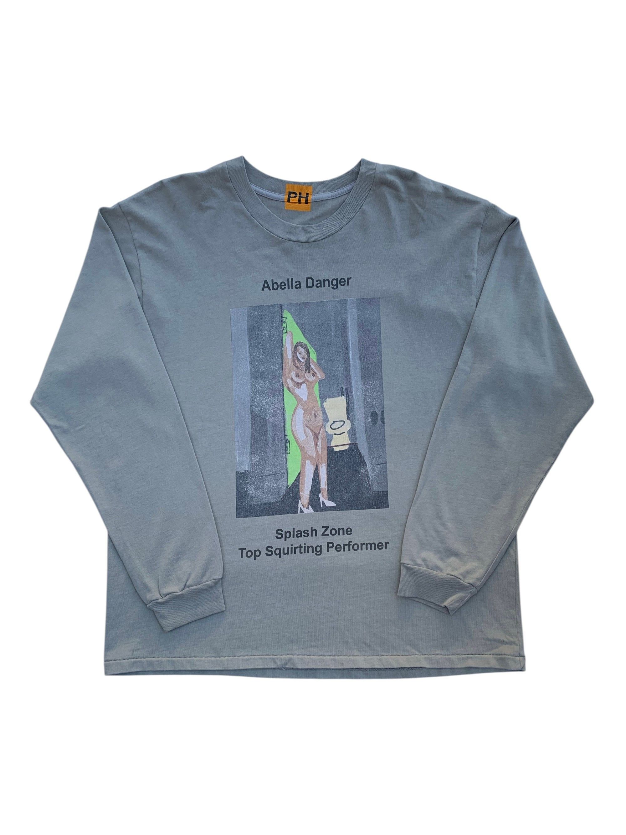 Kanye West Sample PornHub x Yeezy Kanye Abella Danger Long Sleeve Tee Size US L / EU 52-54 / 3 - 6 Thumbnail