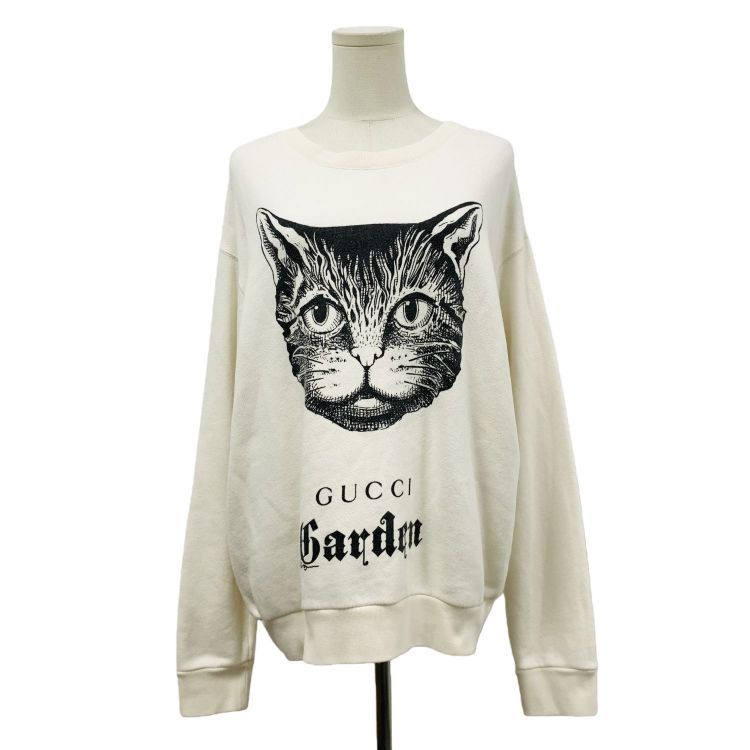 Gucci Gucci Garden Cat Print Sweatshirt Size S Size US S / EU 44-46 / 1 - 1 Thumbnail