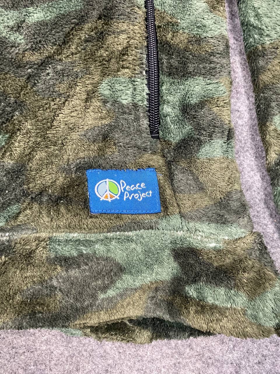 Japanese Brand japanese brand camo fleece jacket nice design Size US XL / EU 56 / 4 - 4 Thumbnail