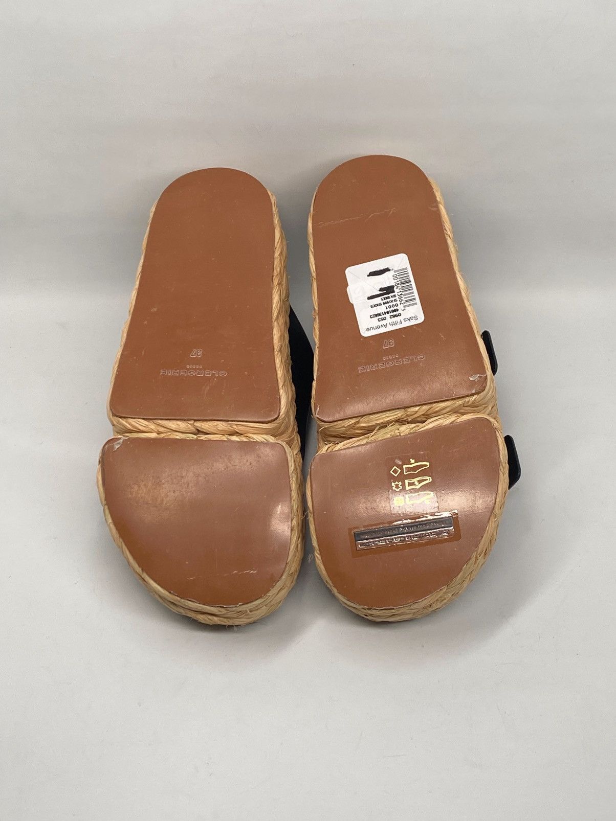 Robert Clergerie Clergerie Qiana2 Leather Espadrille Sandals size 37 Size US 7 / IT 37 - 11 Thumbnail