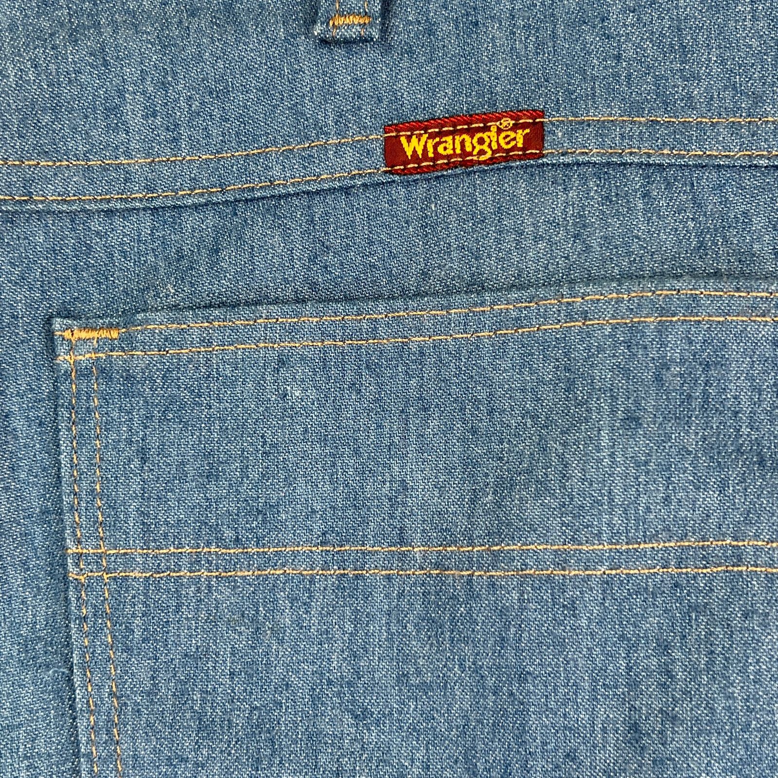 Wrangler Vintage 80s Wrangler Denim Trouser Pants Men's Straight Leg Size US 42 / EU 58 - 8 Thumbnail