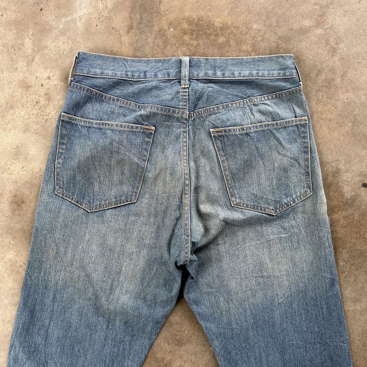 Japanese Brand Vintage W31 💥 Craft Distressed Faded Denim Jean Pant Size US 31 - 12 Thumbnail