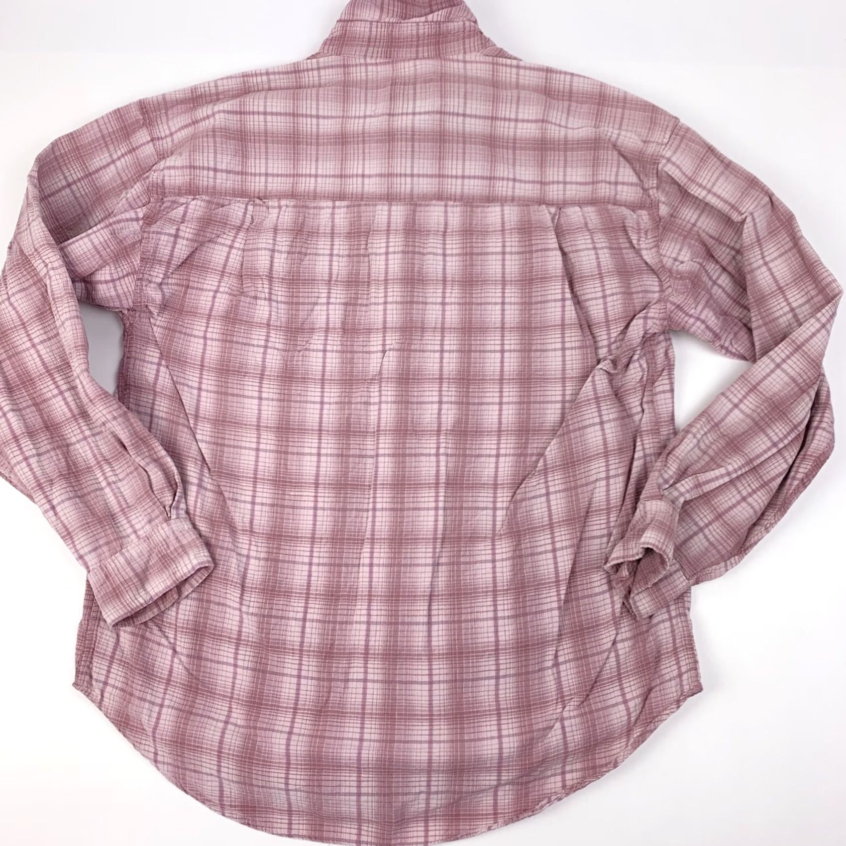 Vintage VINTAGE In Private 90s Purple Plaid Button-Front Long Sleeve Shirt Mens Large Size US L / EU 52-54 / 3 - 8 Thumbnail
