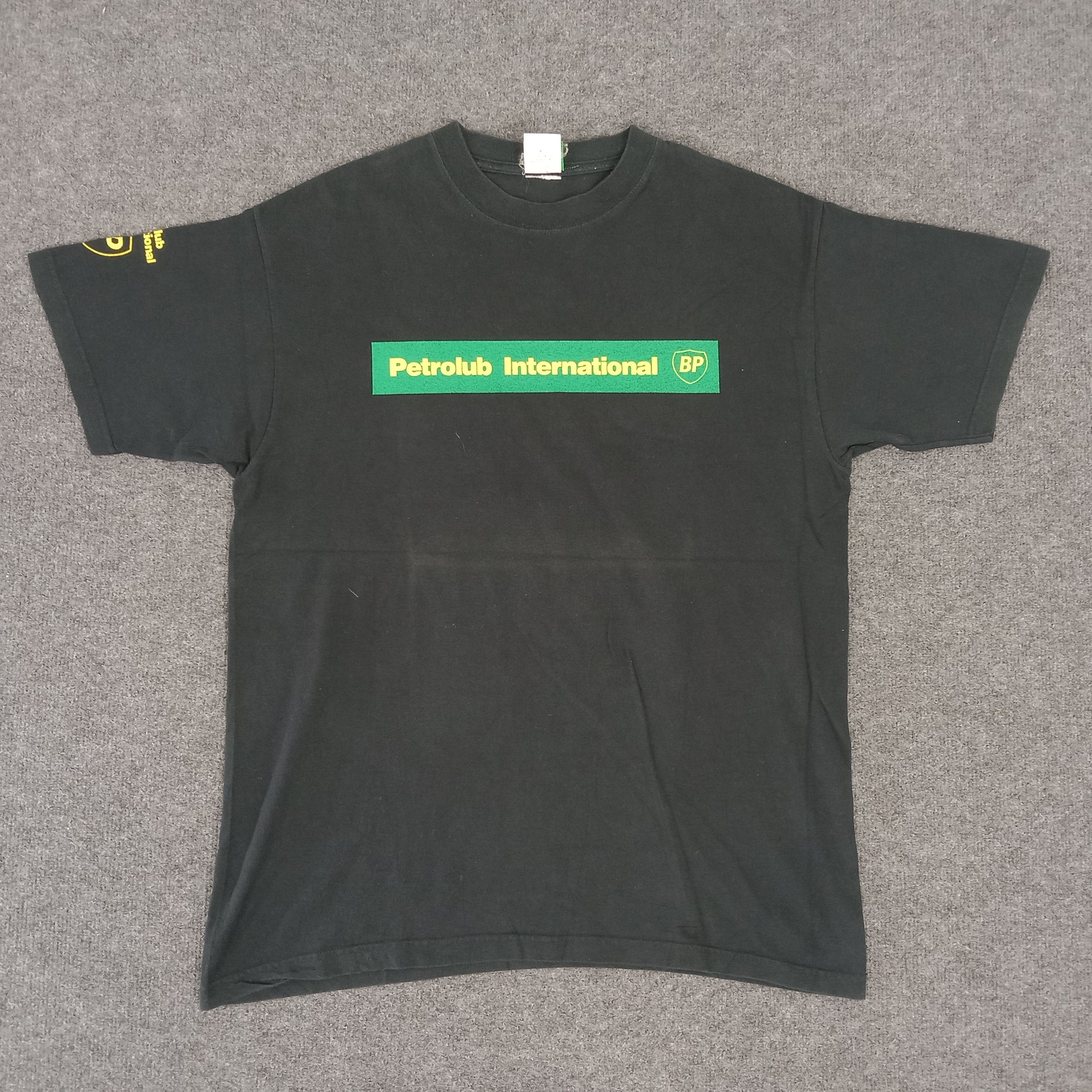 Petrol Industries × Vintage Petrolub International Racing Formula 1 Oil Tshirt Size US L / EU 52-54 / 3 - 1 Thumbnail