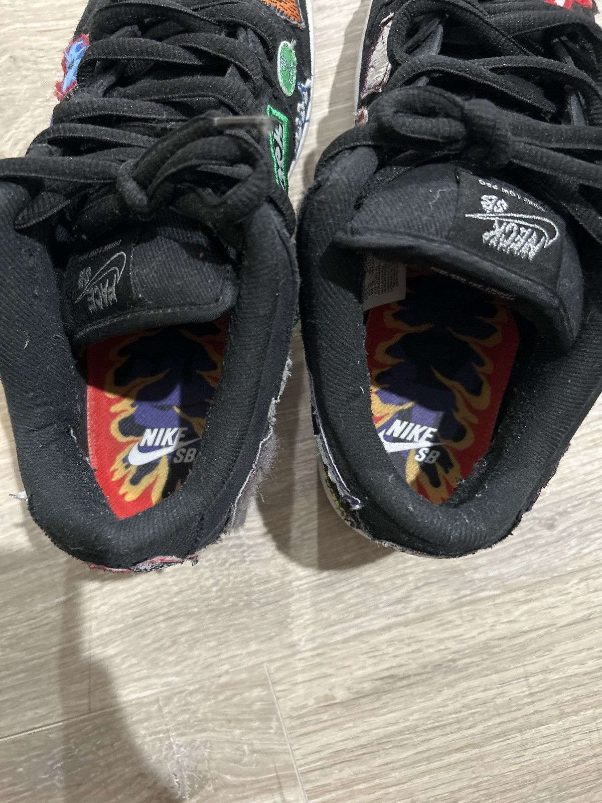 Nike SB Nike SB dunks x neckface Size US 7 / EU 40 - 7 Thumbnail