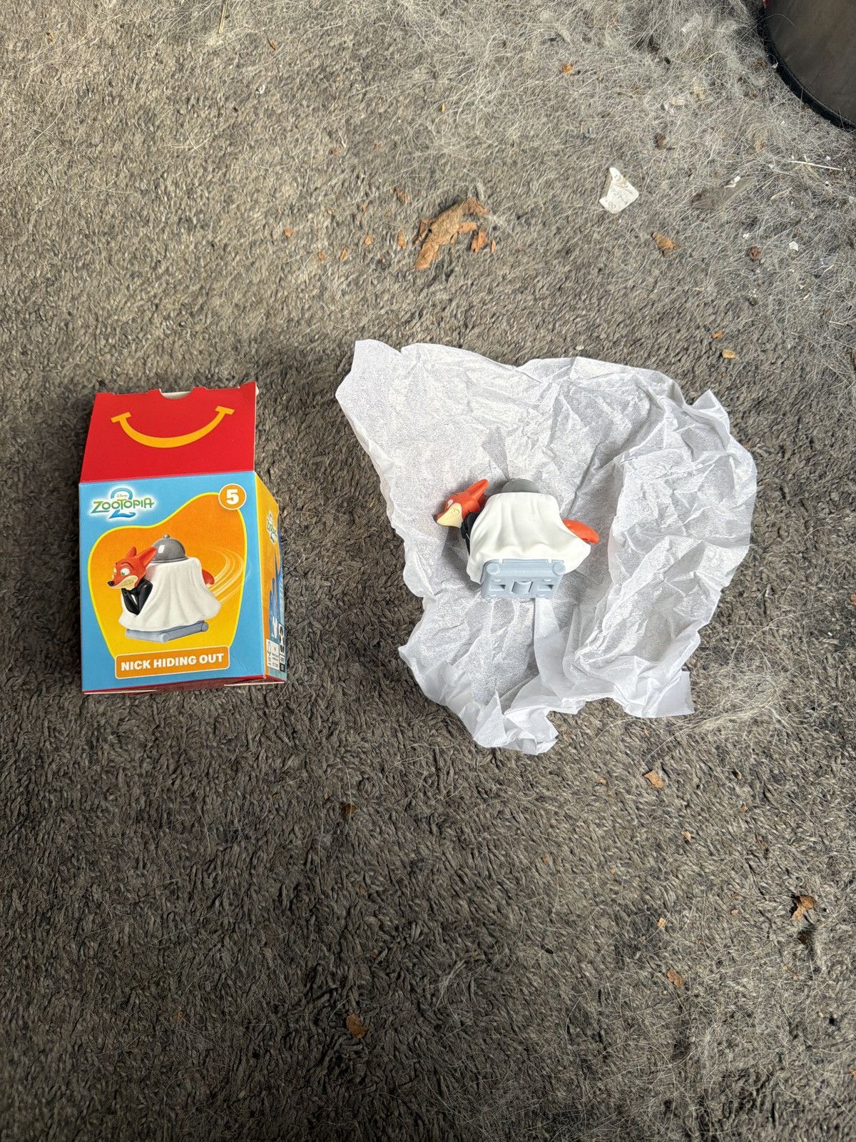 Disney 2025 McDonald’s Disney Zootopia 2 Nick Hiding Out Size ONE SIZE - 1 Thumbnail