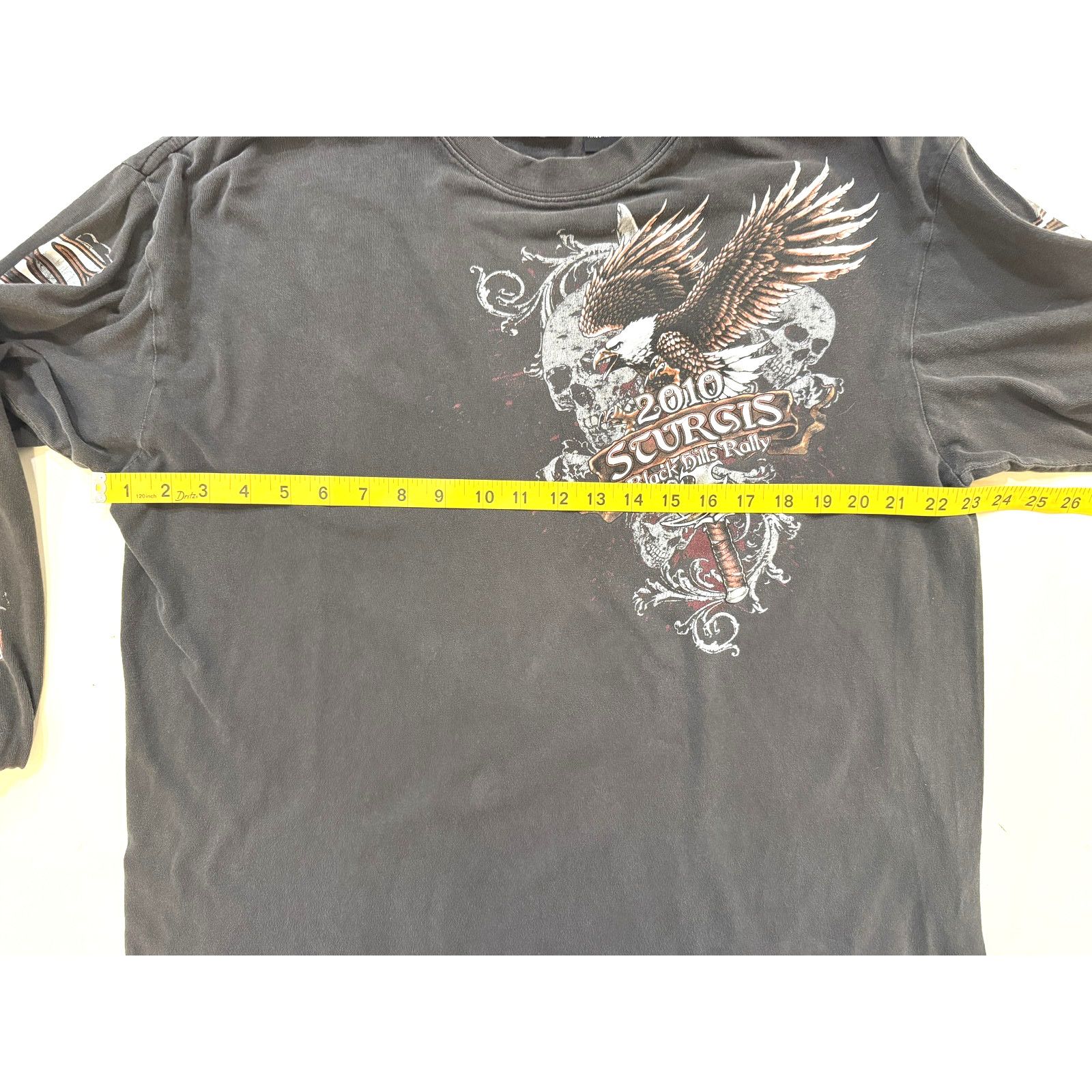 & Other Stories Sturgis Black Hills Rally Shirt Mens LG Long Sleeve 2010 Size US L / EU 52-54 / 3 - 5 Thumbnail