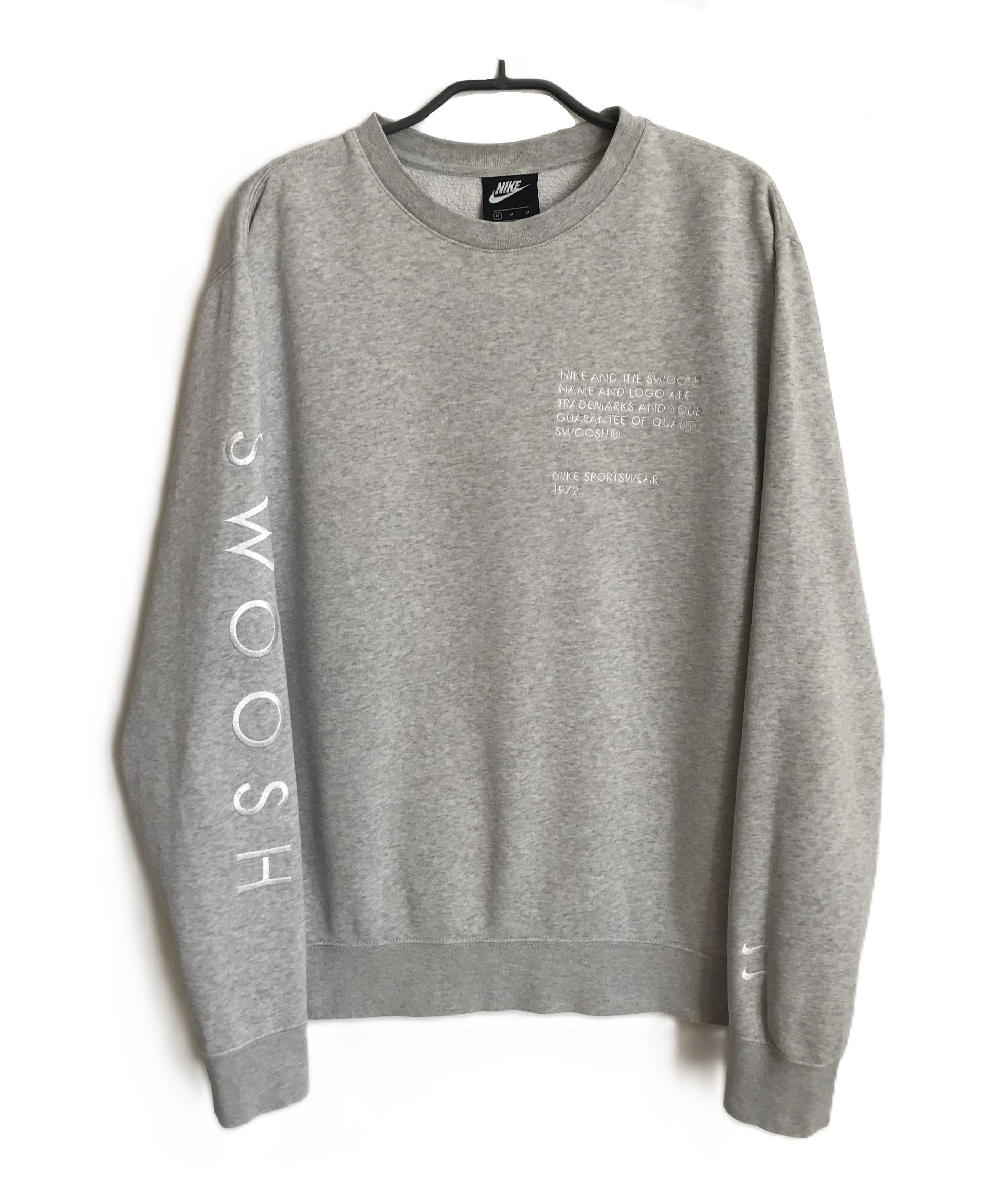 Nike Nike NSW Sweatshirt Mens Sz M Gray Size US M / EU 48-50 / 2 - 1 Thumbnail