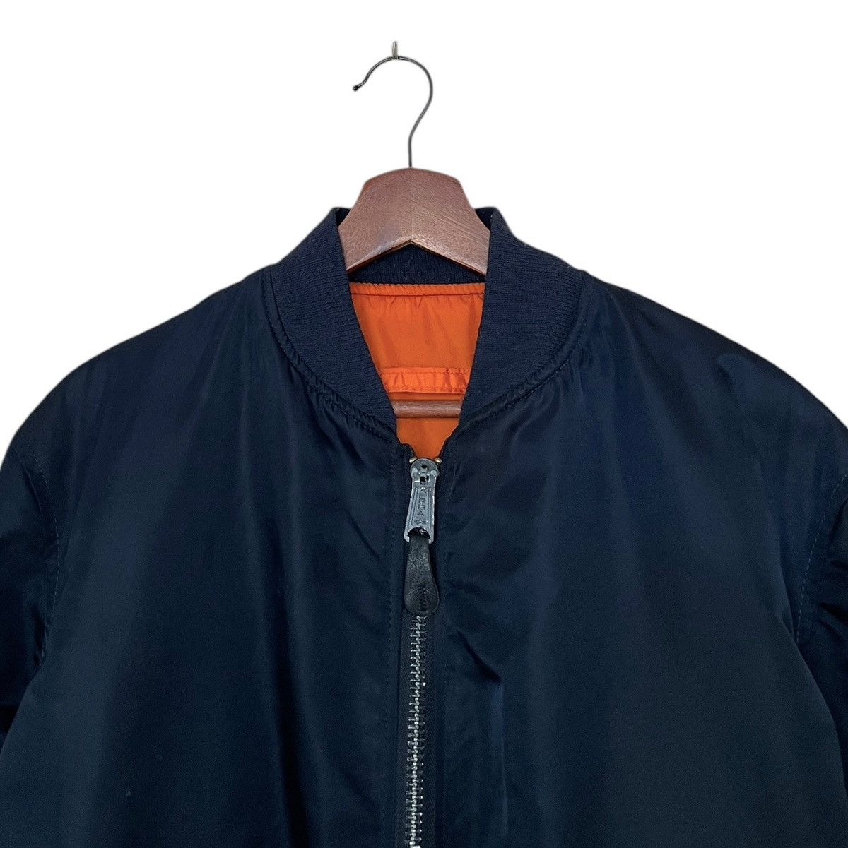 Alpha Industries × Vintage Vintage Brand Alpha Industries MA-1 Fly Jacket 1980s Size US M / EU 48-50 / 2 - 7 Thumbnail