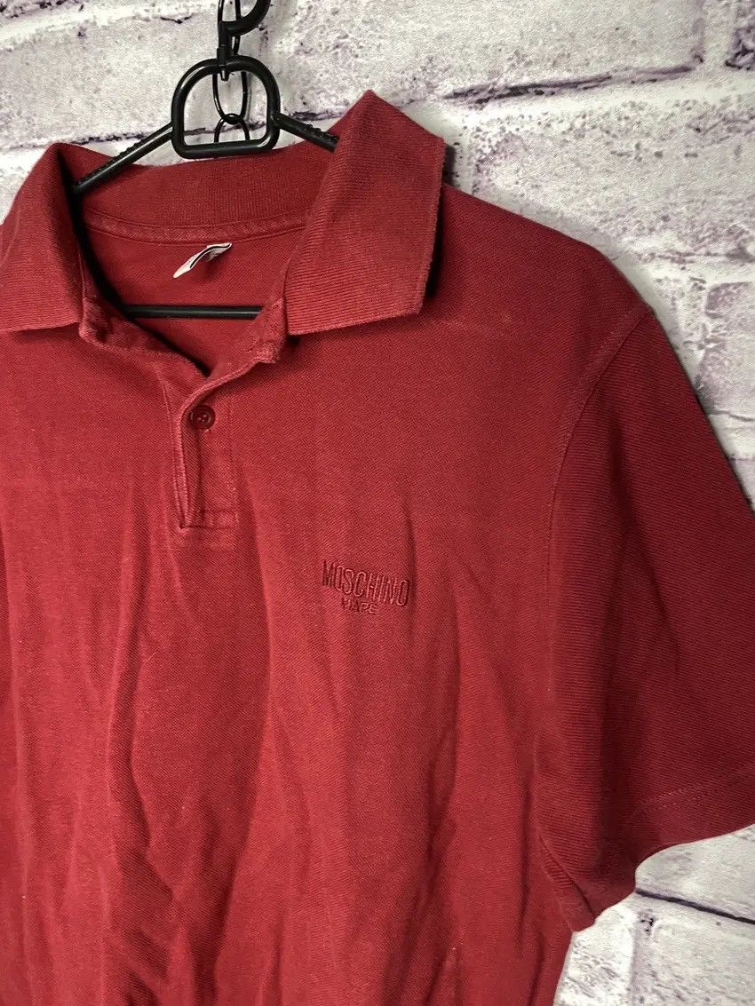 Moschino ❤️MENS Moschino polos vintage luxury made in Italy ❤️ Size US XL / EU 56 / 4 - 2 Thumbnail