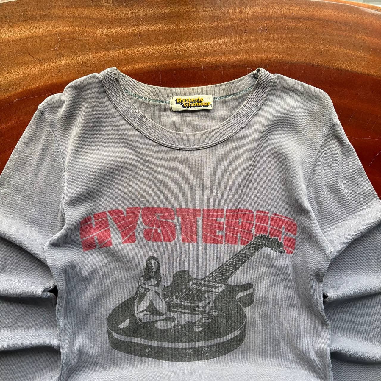 Hysteric Glamour 90s Hysteric Glamour Sexy Girl On Guitar Longsleeve Size US S / EU 44-46 / 1 - 3 Thumbnail