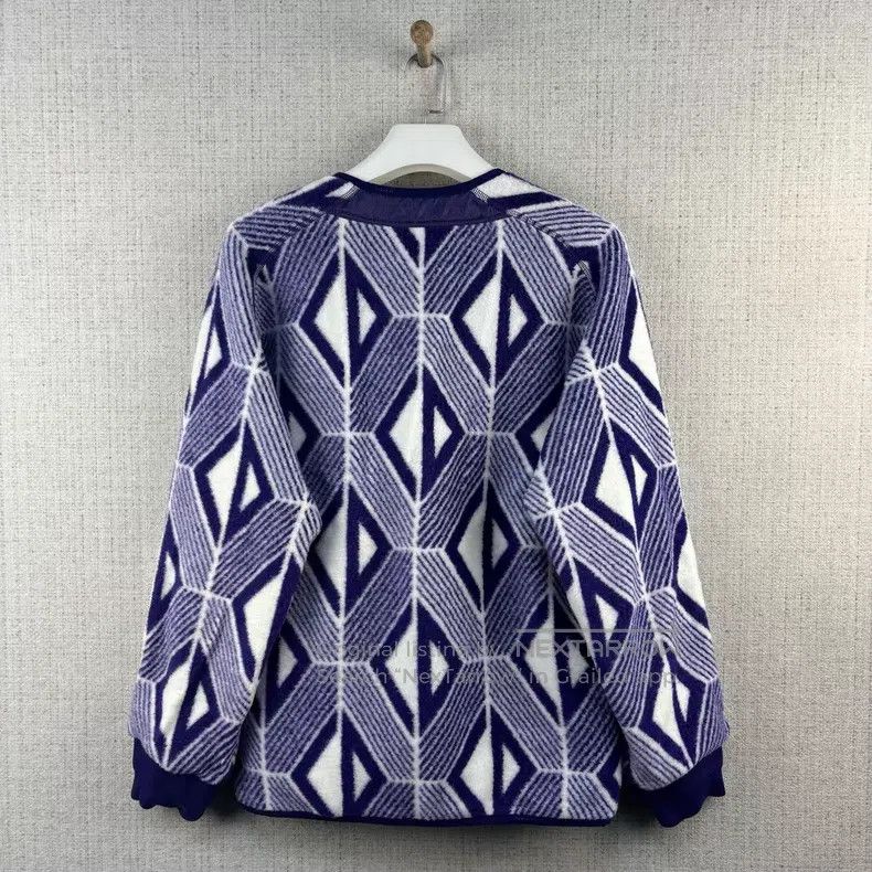 Dior Dior FW22 Wool Jaquard Striped Metal Logo Double-sided Jac Size US L / EU 52-54 / 3 - 2 Thumbnail