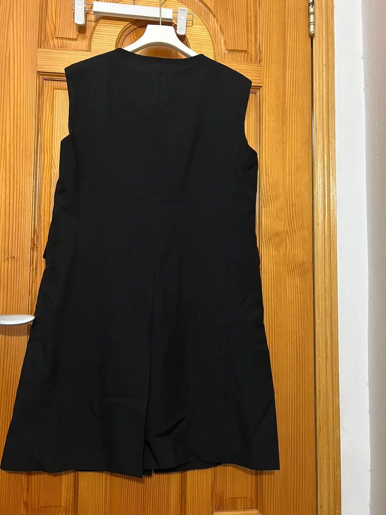 Comme Des Garcons Suit Wool Square Neck Sleeveless Waistco