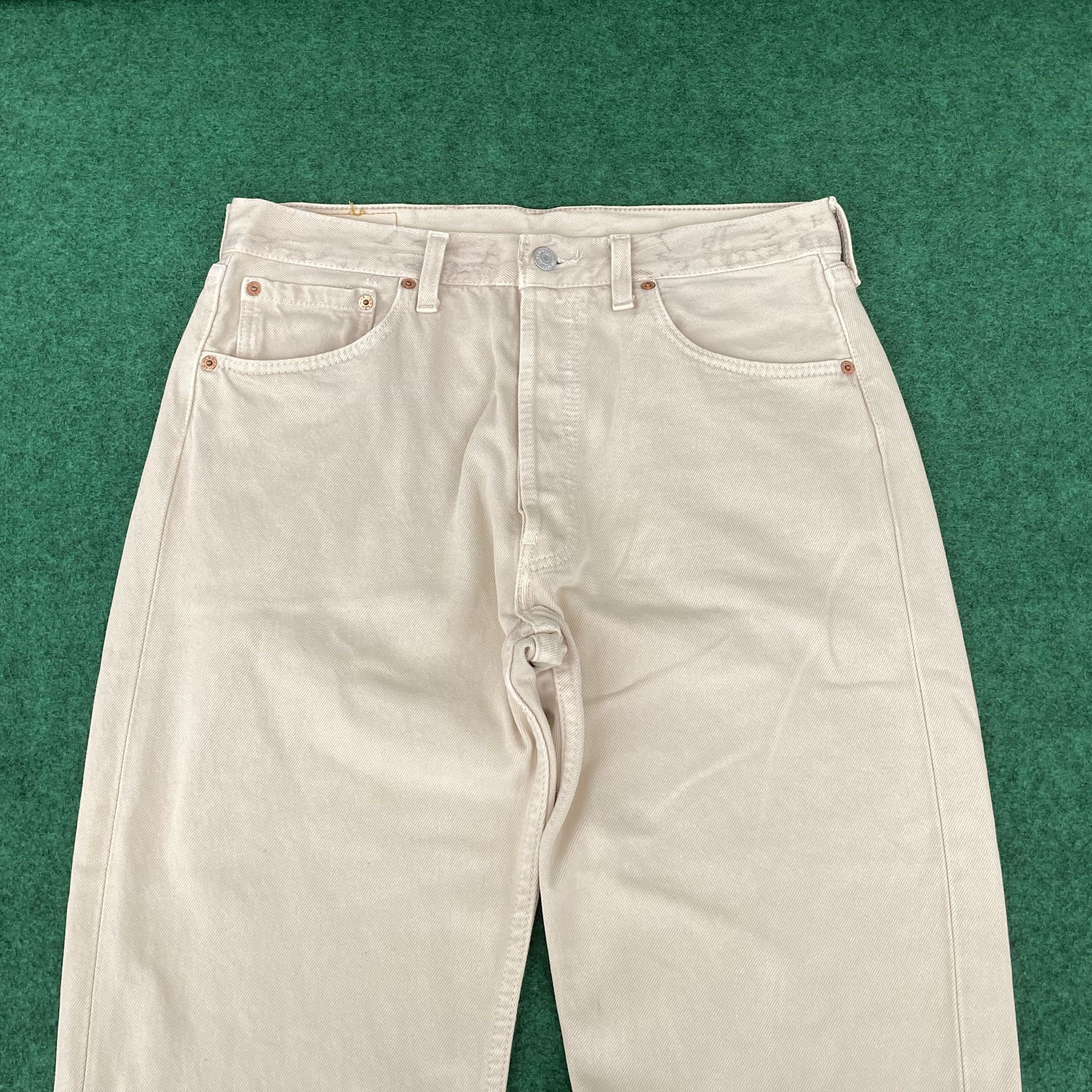 Levi's × Vintage Vtg 31x33 Levis 501 Faded Punk Grunge Jeans Size US 31 - 3 Thumbnail