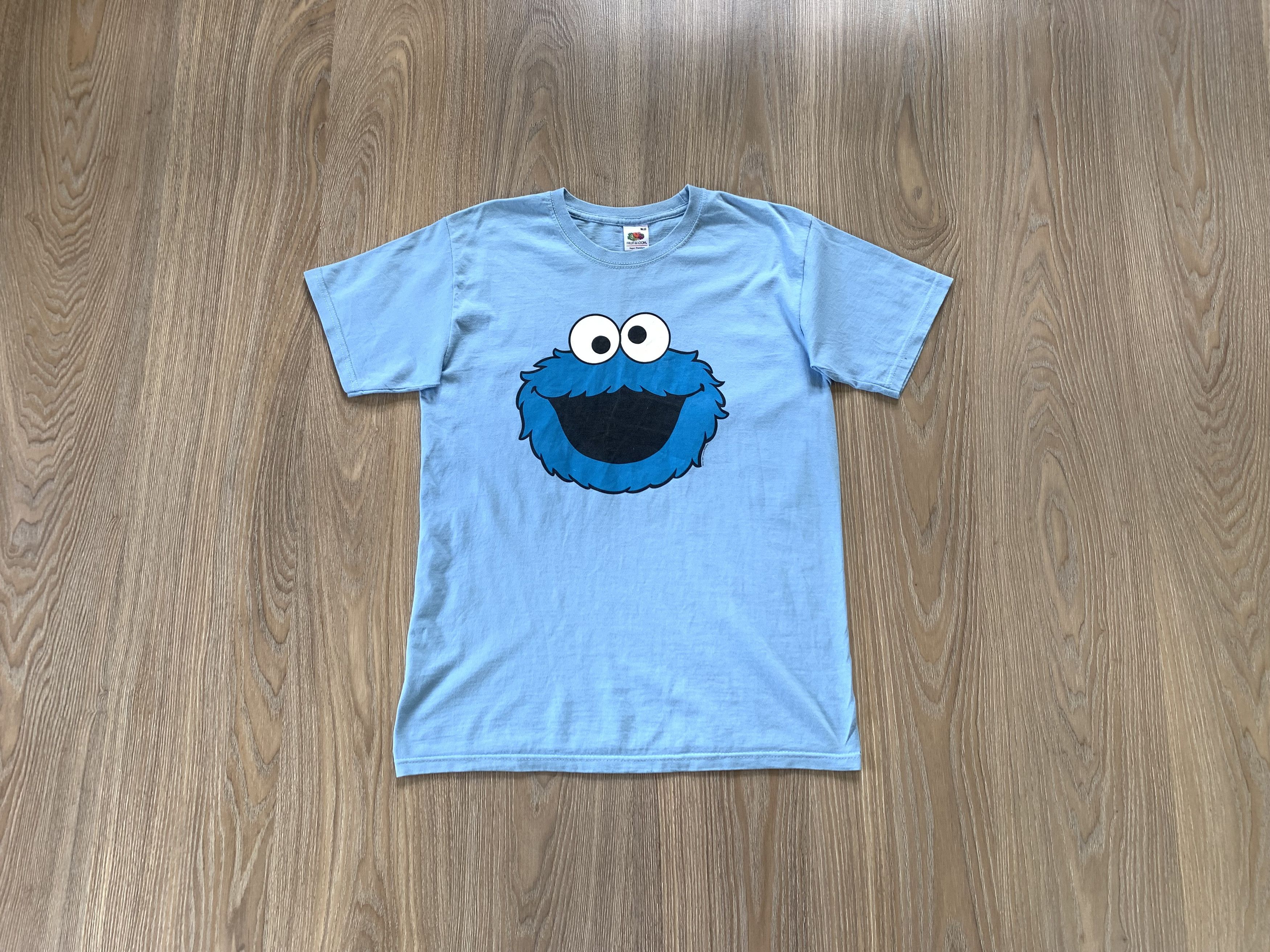 Cartoon Network × Fruit Of The Loom Sesame Street Cookie Monster T-Shirt Size US S / EU 44-46 / 1 - 1 Thumbnail