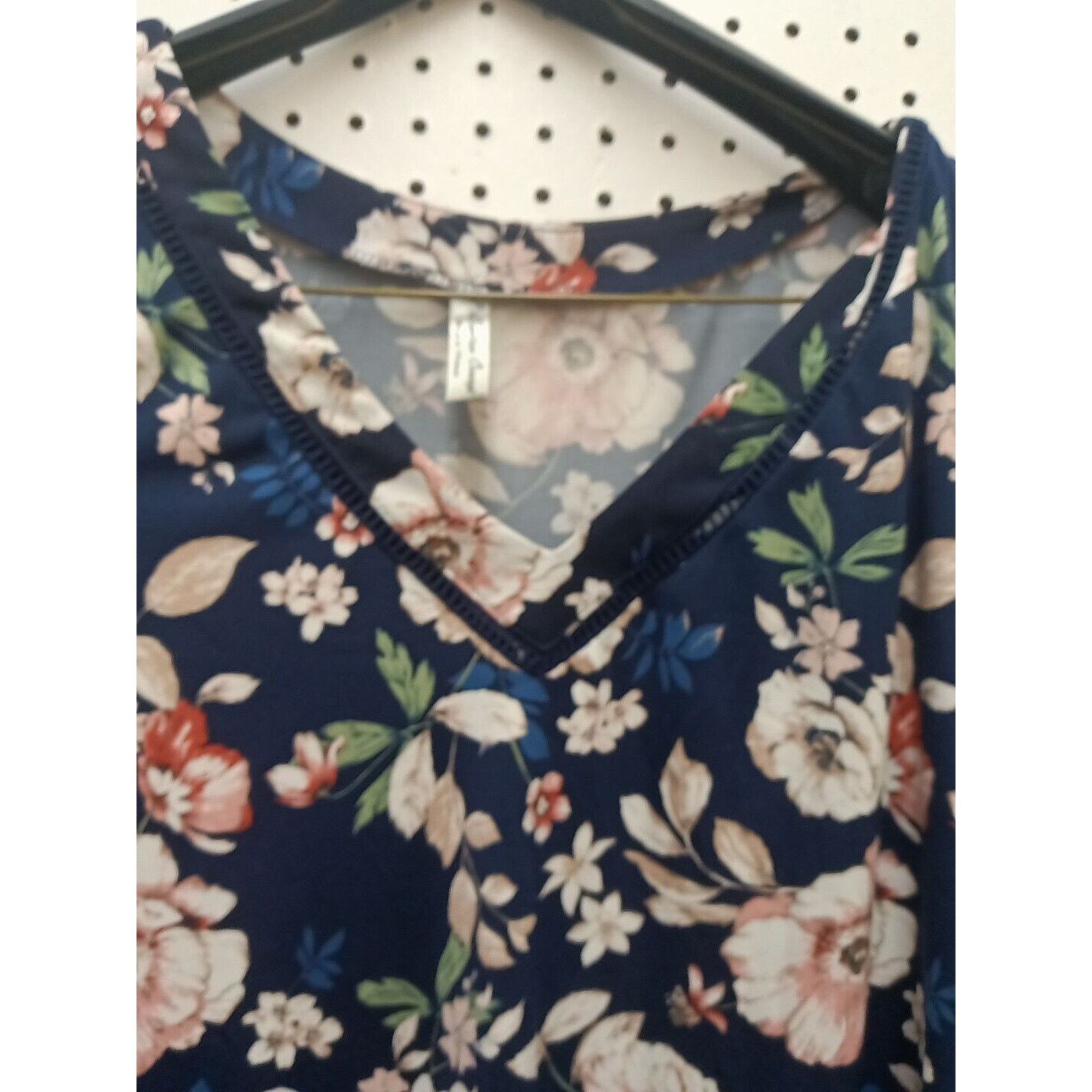 Other PerSeption Plus Size 1X Blouse Floral Multicolored Blouse Size XL / US 12-14 / IT 48-50 - 5 Thumbnail