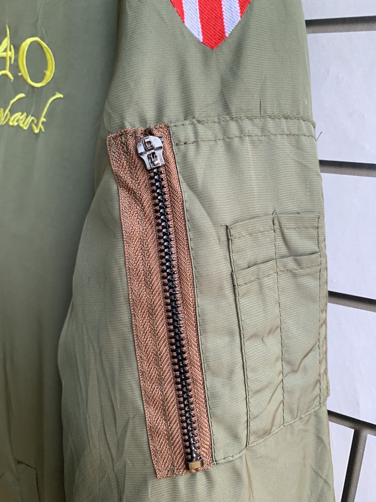 Japanese Brand Japanese Brand WLSD Avirex Bomber Jacket Size US M / EU 48-50 / 2 - 11 Thumbnail