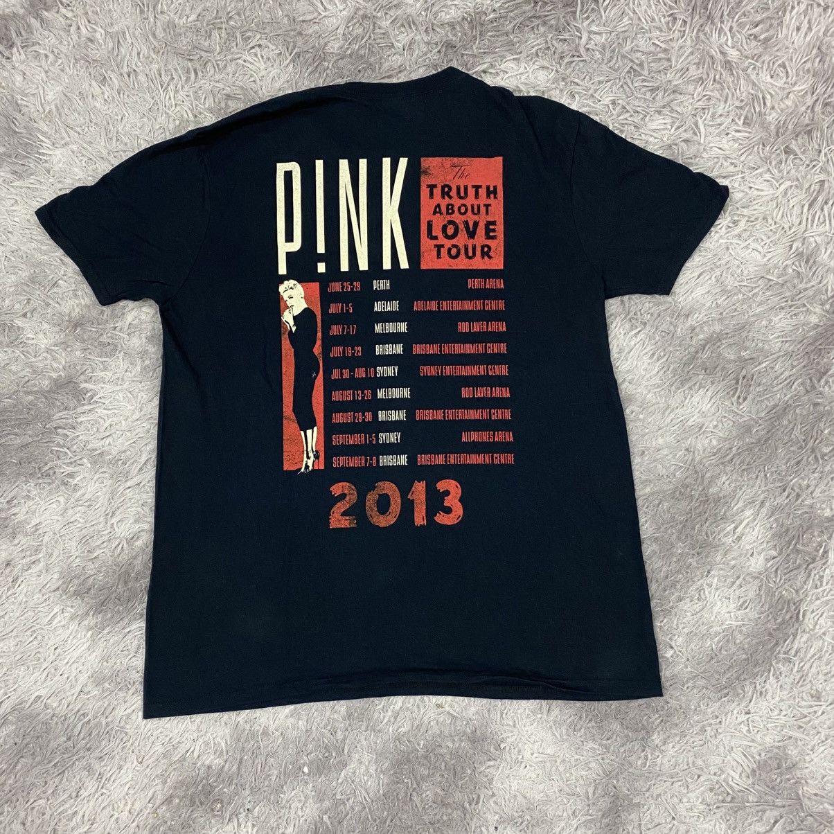 Band Tees × Gildan × Pink Solo singer pink band the truth about love album art tour Size US L / EU 52-54 / 3 - 2 Thumbnail