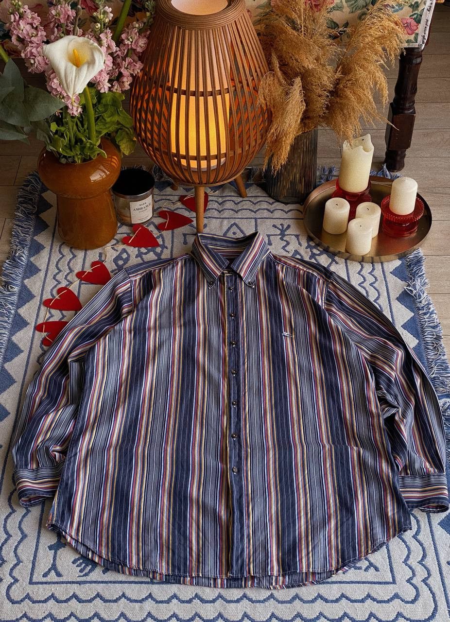 Etro Etro Shirt Lot 5 pcs Stripe Size US XL / EU 56 / 4 - 3 Thumbnail