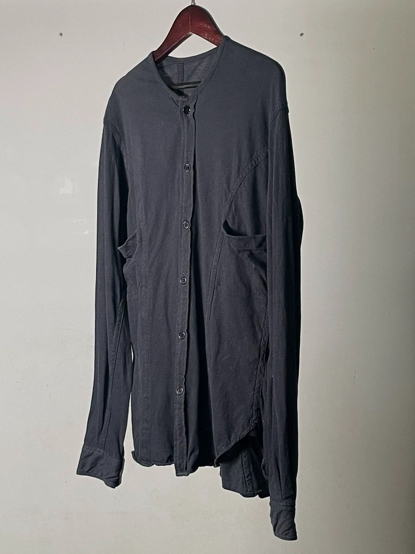 Yohji Yamamoto Yohji Yamamoto PourHomme S/S12 Stand Collar Shirt Size US M / EU 48-50 / 2 - 4 Thumbnail