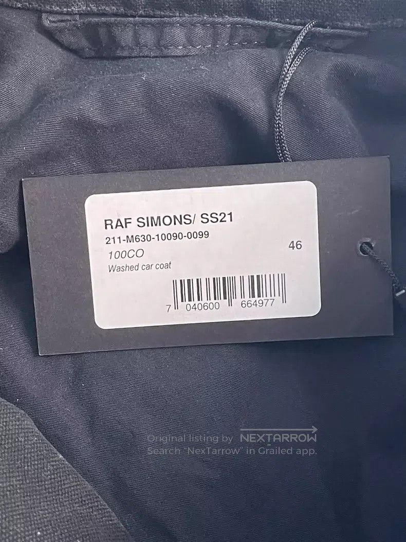 Raf Simons Raf Simons Washed denim coat Size US S / EU 44-46 / 1 - 4 Thumbnail