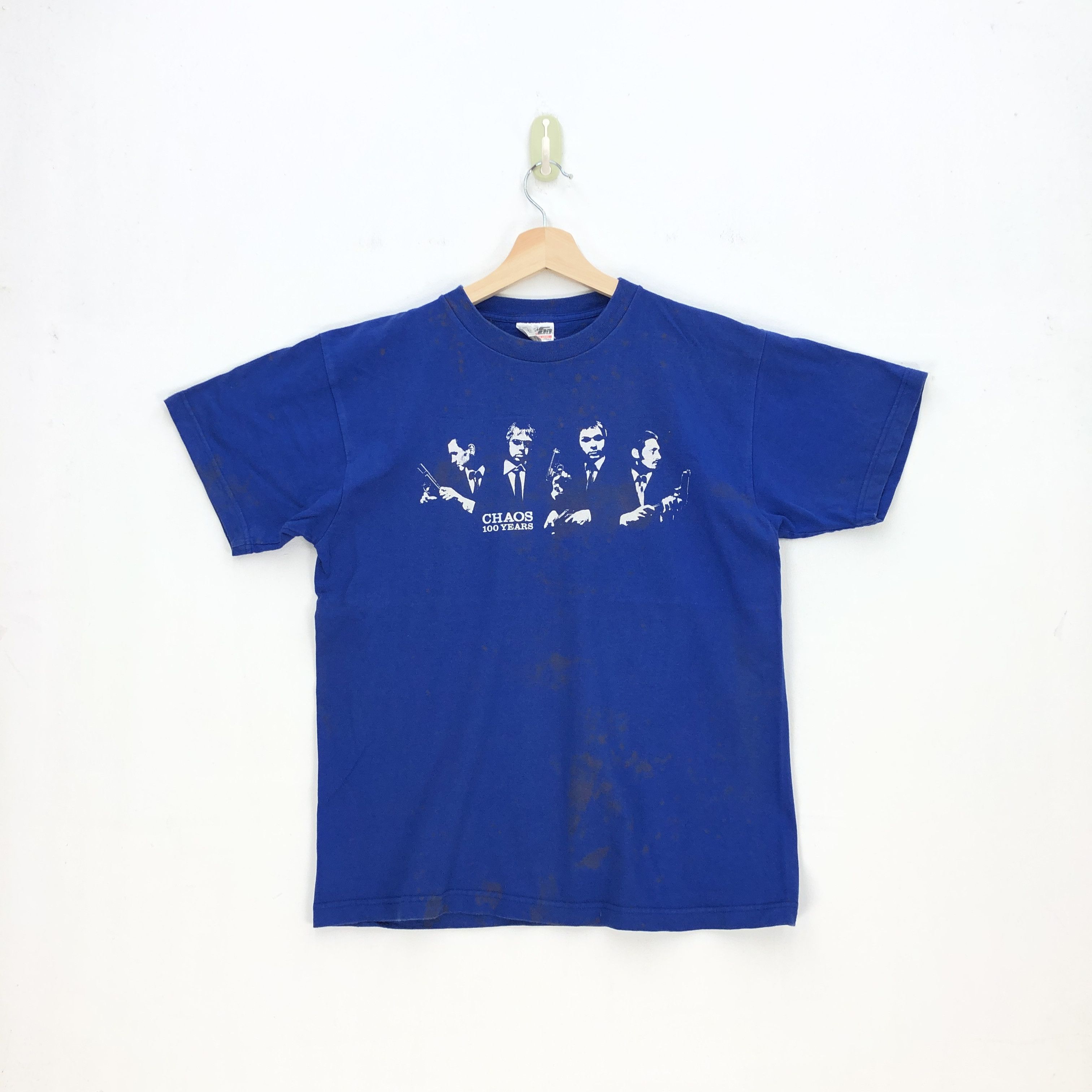 Vintage Chaos 100 Year Tshirt Japanese Movie Crewneck Tees