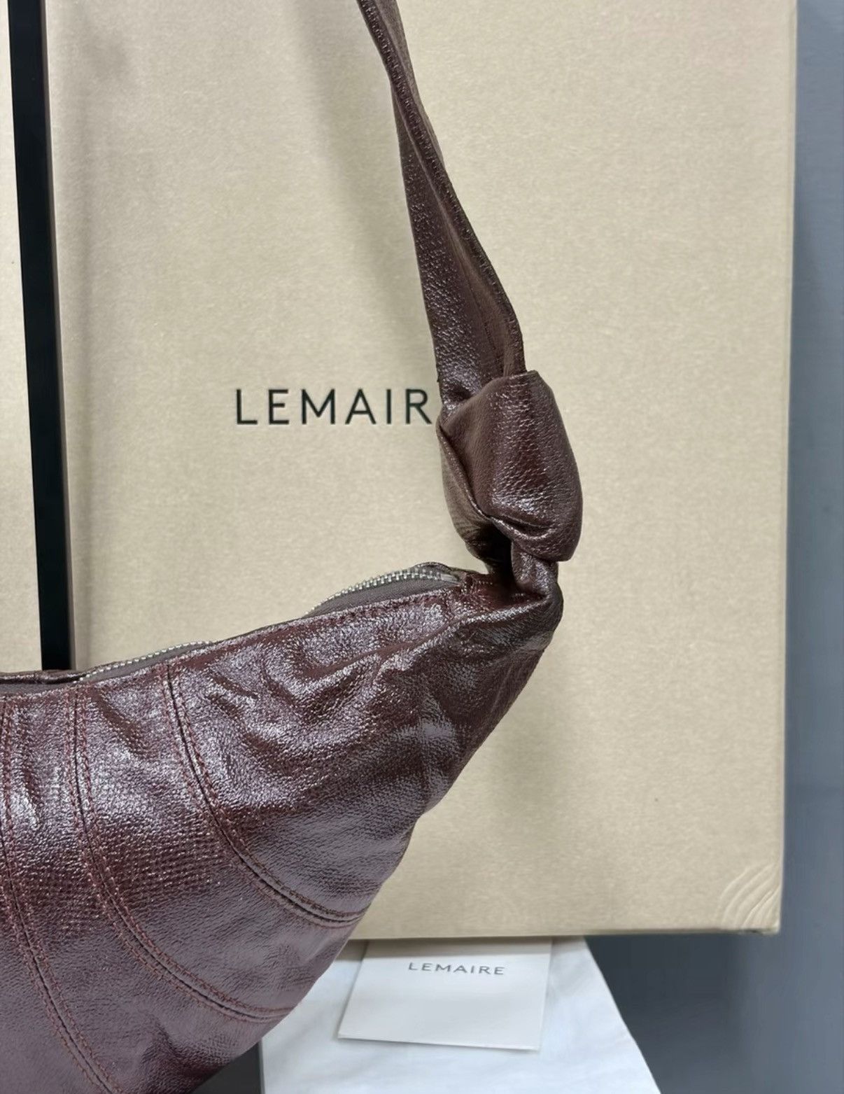 Lemaire Lemaire Small Croissant Bag K34 Size ONE SIZE - 7 Thumbnail