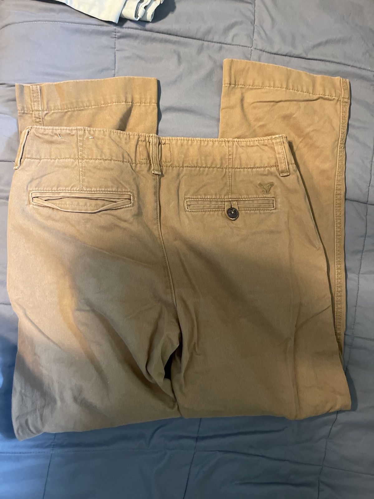 American Eagle Outfitters American Eagle Khaki Size US 33 - 3 Thumbnail
