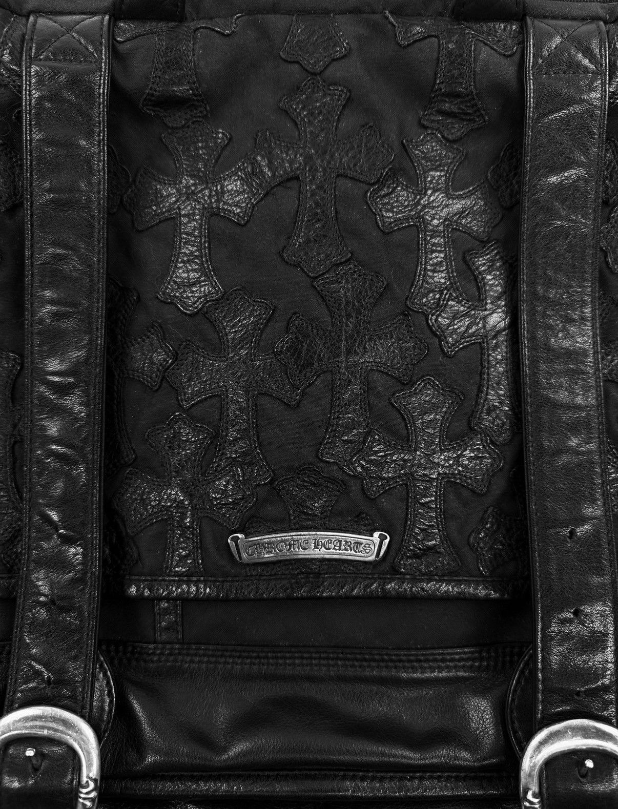 Chrome Hearts Chrome Hearts Cemetery Leather Cross Patch XL Messenger Crossbody Bag Size ONE SIZE - 2 Thumbnail