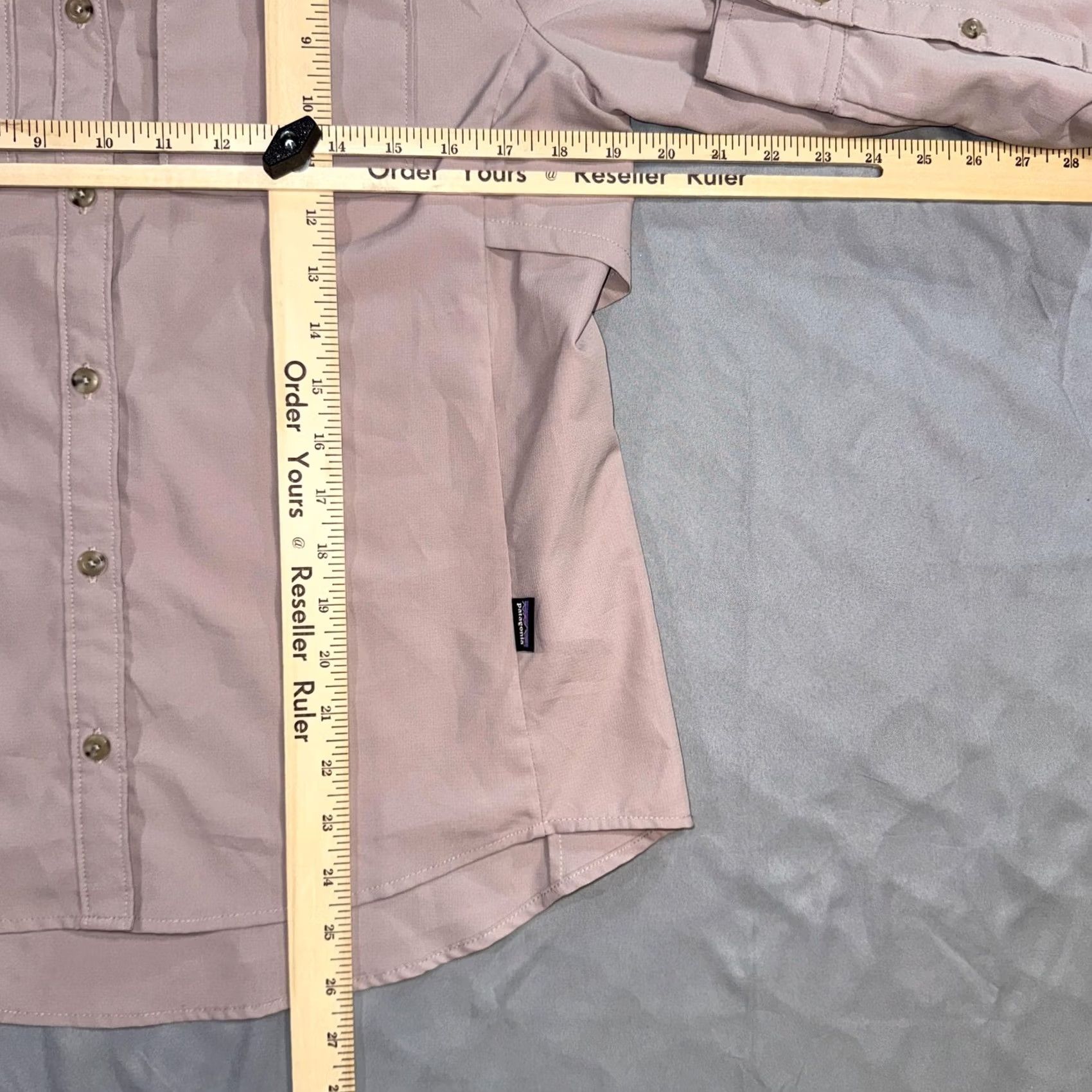 Patagonia Patagonia Shirt Womens 12 Pink Long Sleeve Button-Up Chest Pockets Lightweight Size XL / US 12-14 / IT 48-50 - 7 Thumbnail