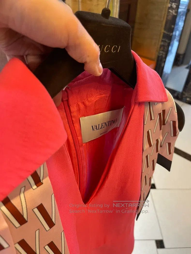 Valentino Valentino Rose red dress Size M / US 6-8 / IT 42-44 - 8 Thumbnail