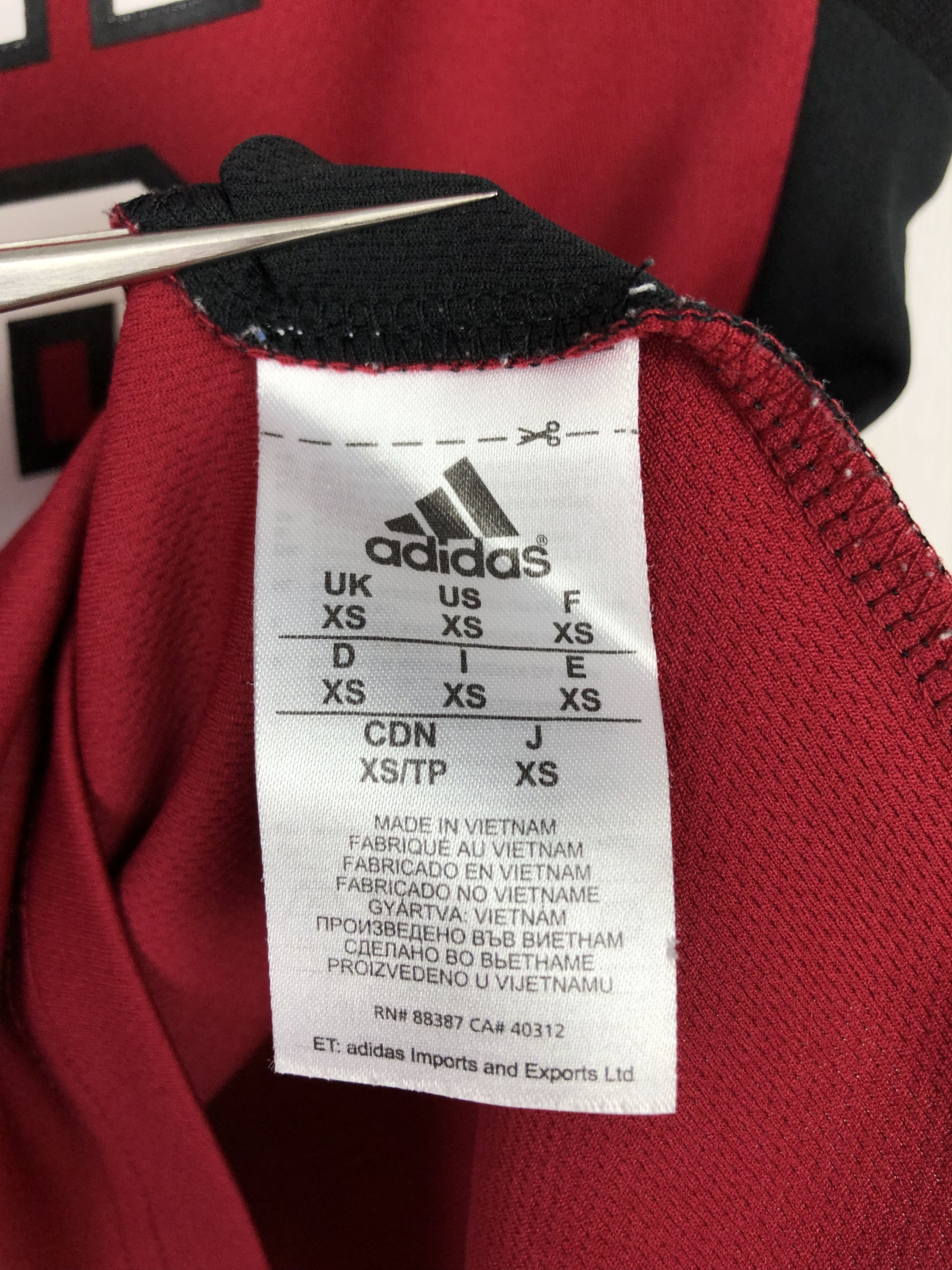 Adidas Adidas Miami Heat NBA LeBron James #6 Jersey Tee Hype Size US XS / EU 42 / 0 - 7 Thumbnail