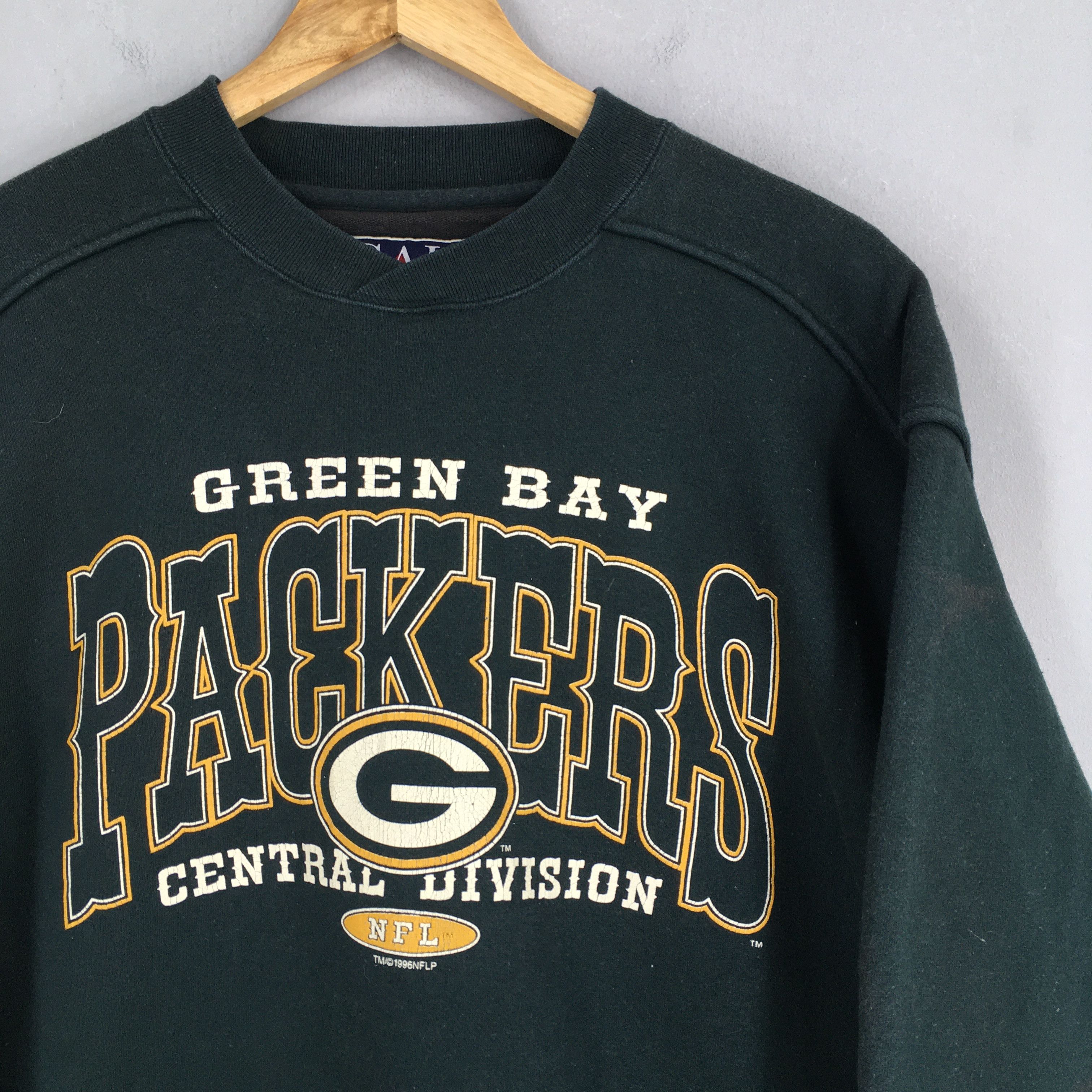 NFL × Vintage Green Bay Packers Football NFL Sweatshirt Medium Size US M / EU 48-50 / 2 - 2 Thumbnail