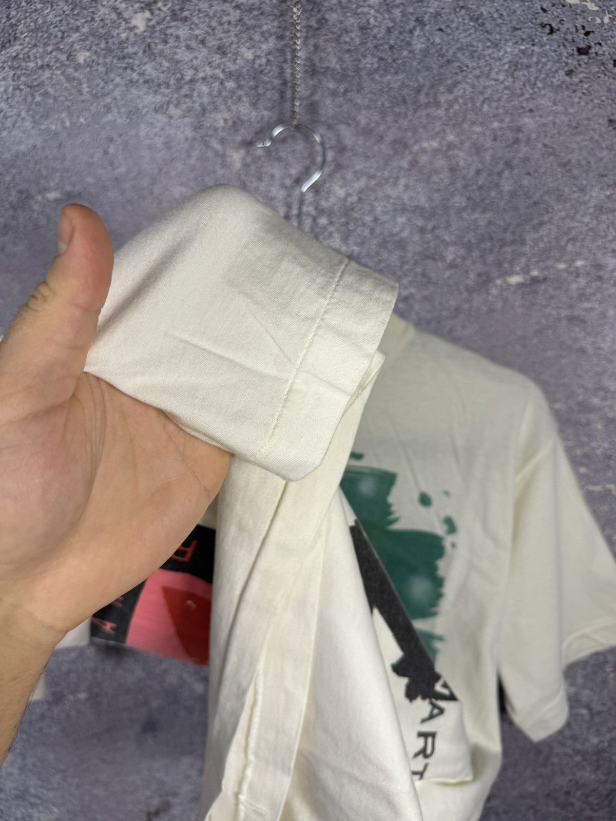 Band Tees × Vintage Vintage 1991 Rod Stewart Vagabond Heart Tour Tee M Double Size US M / EU 48-50 / 2 - 11 Thumbnail