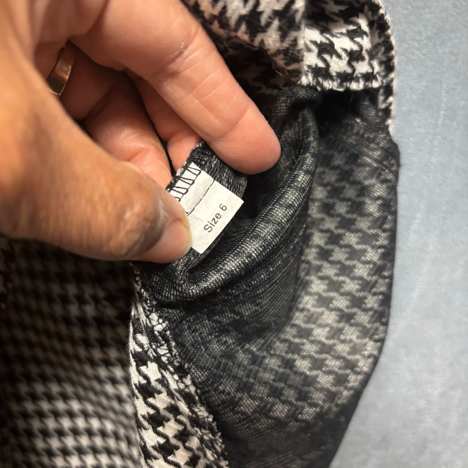 Other Vintage Melissa Lawrence Houndstooth Pantsuit Vest Set Size M / US 6-8 / IT 42-44 - 17 Thumbnail