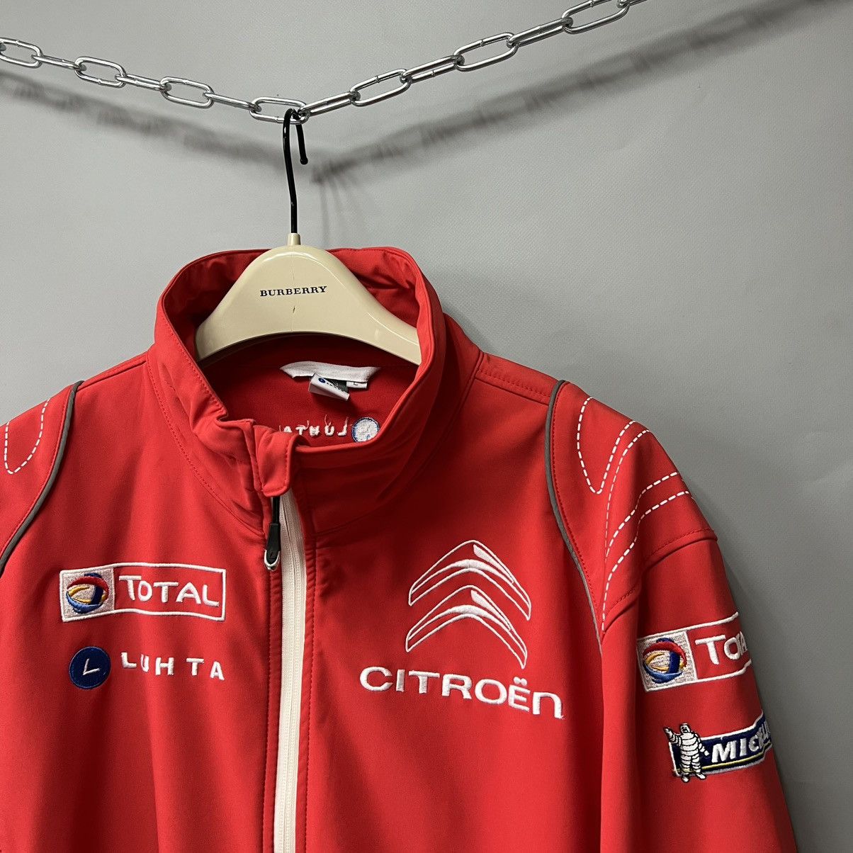 Vintage Citroen Racing Formula One Jacket WRC Rally Racing Luhta y2k Size US L / EU 52-54 / 3 - 3 Thumbnail