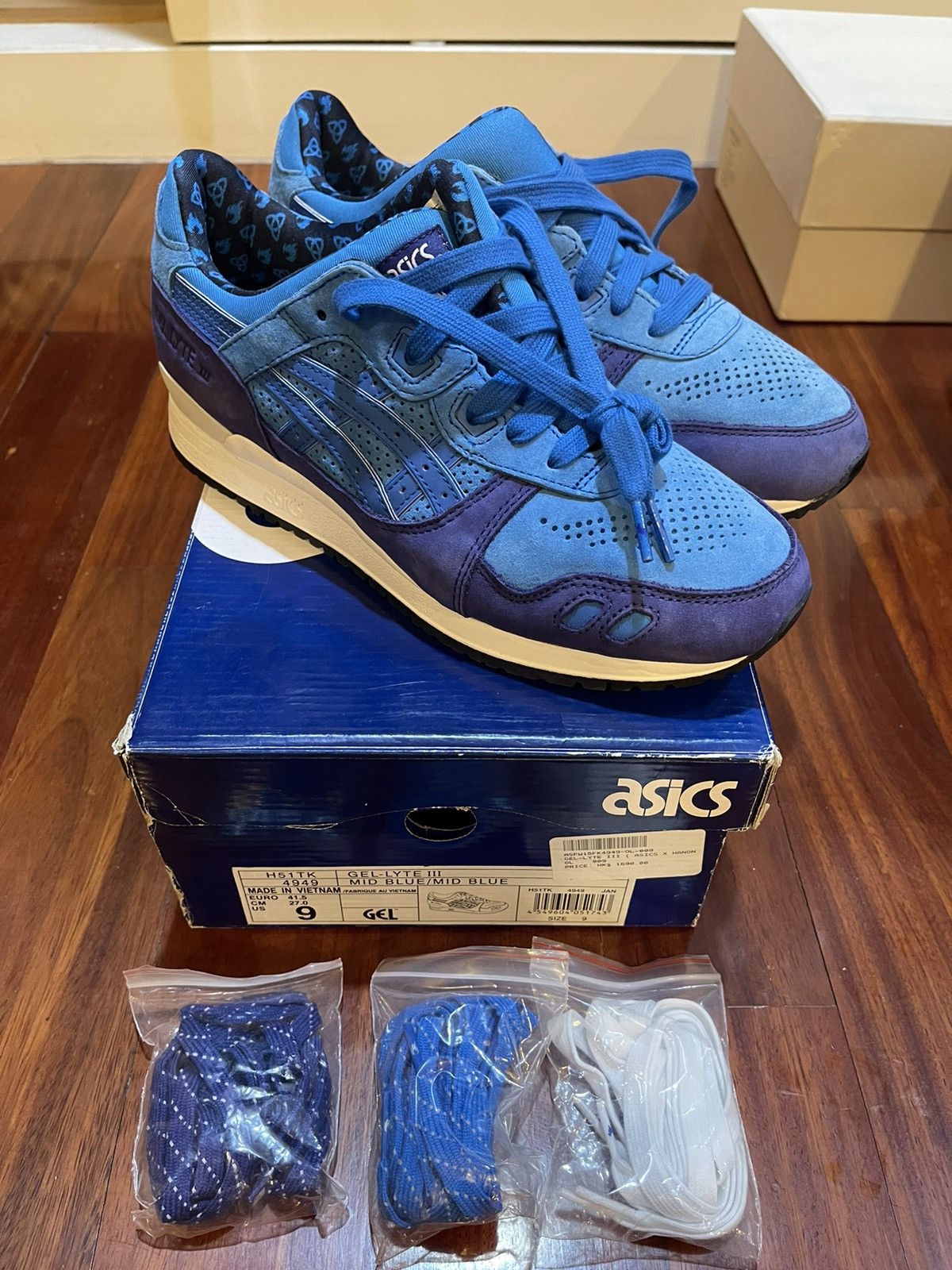 Asics New!!! Hanon x ASICS Gel Lyte 3 Size US 9 / EU 42 - 2 Thumbnail
