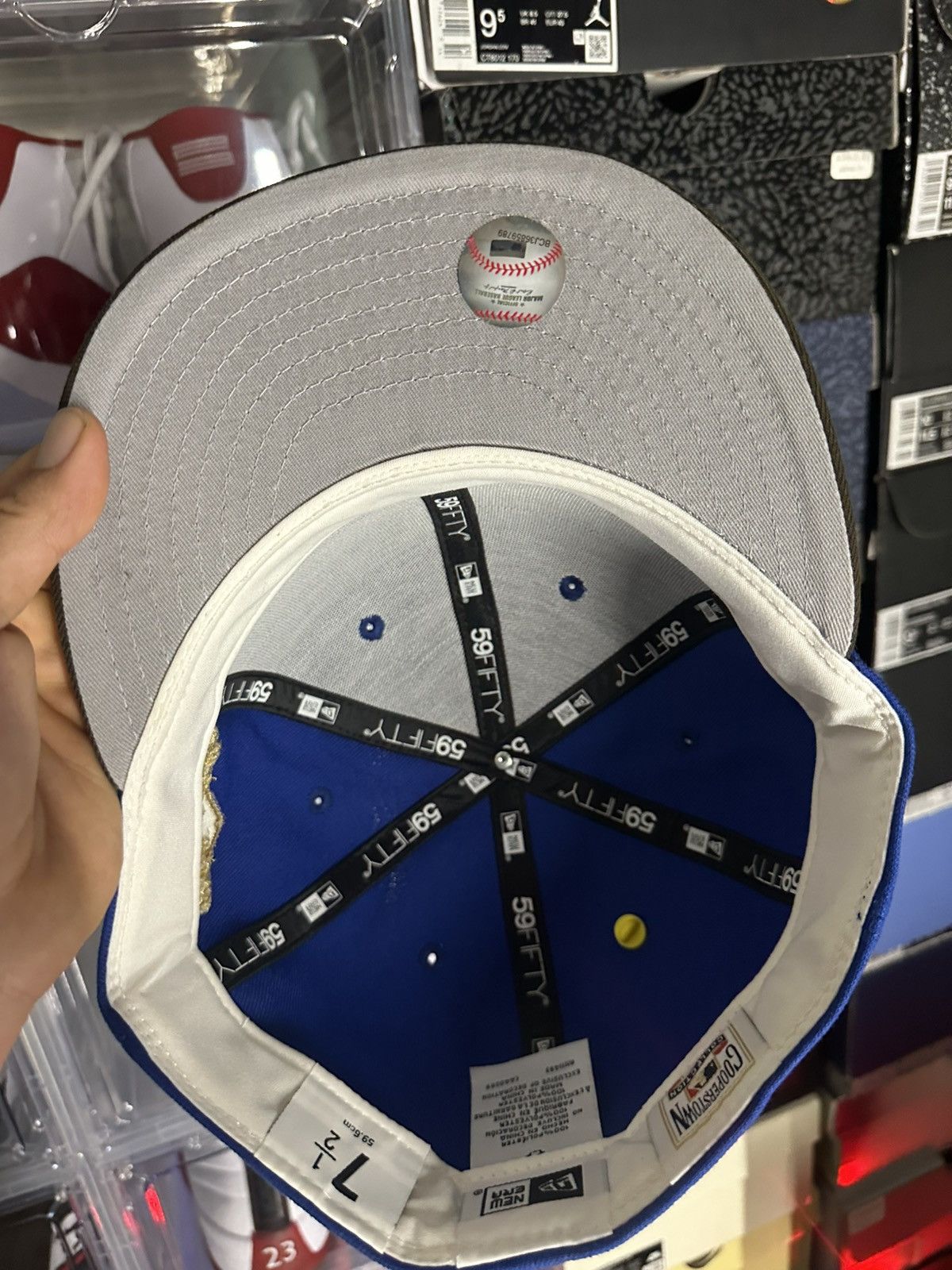 New Era New era Los Angeles dodgers 7 1/2 Size ONE SIZE - 2 Thumbnail
