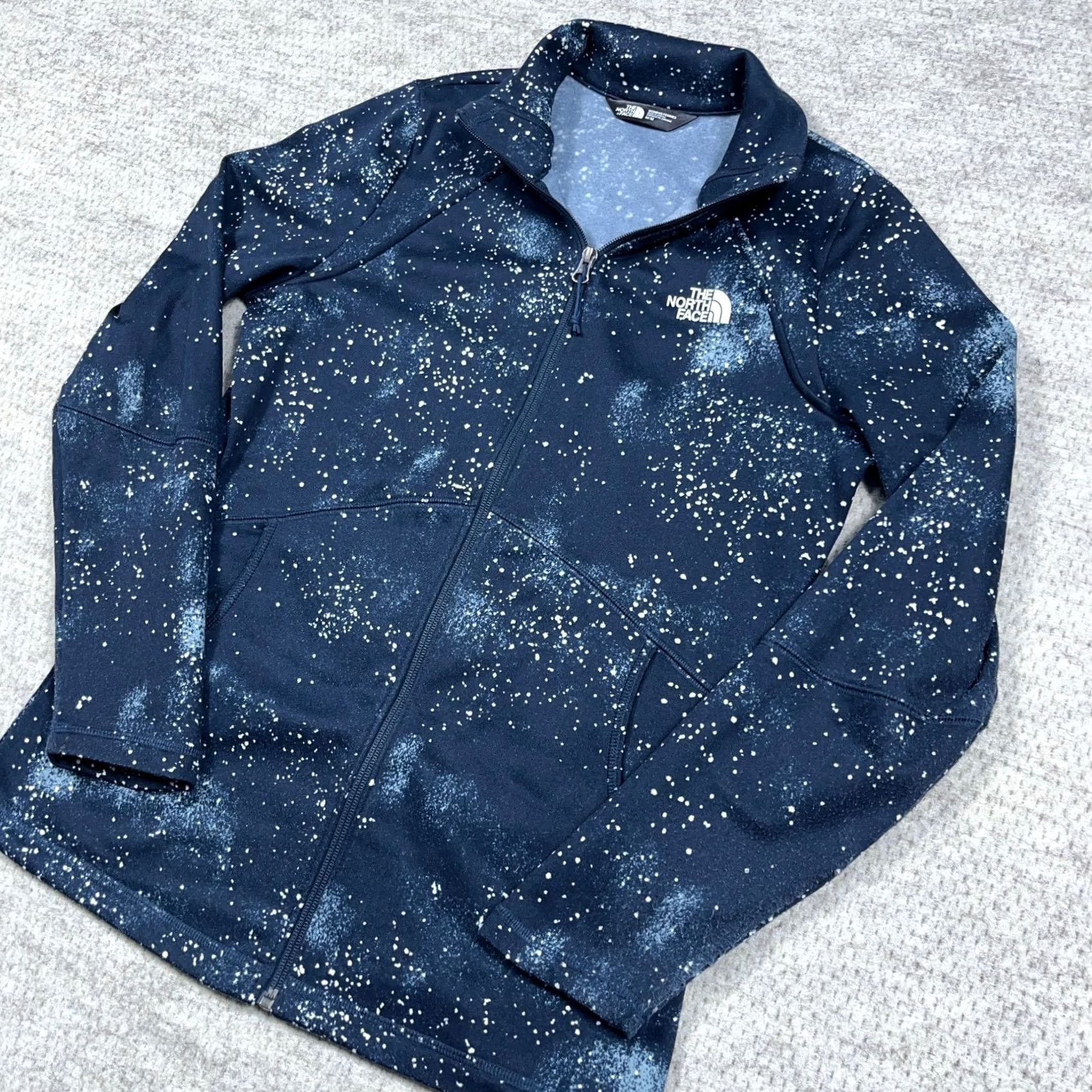 The North Face The North Face Jacket Women M Black White Splatter Spotted Full Zip Performance Size M / US 6-8 / IT 42-44 - 3 Thumbnail
