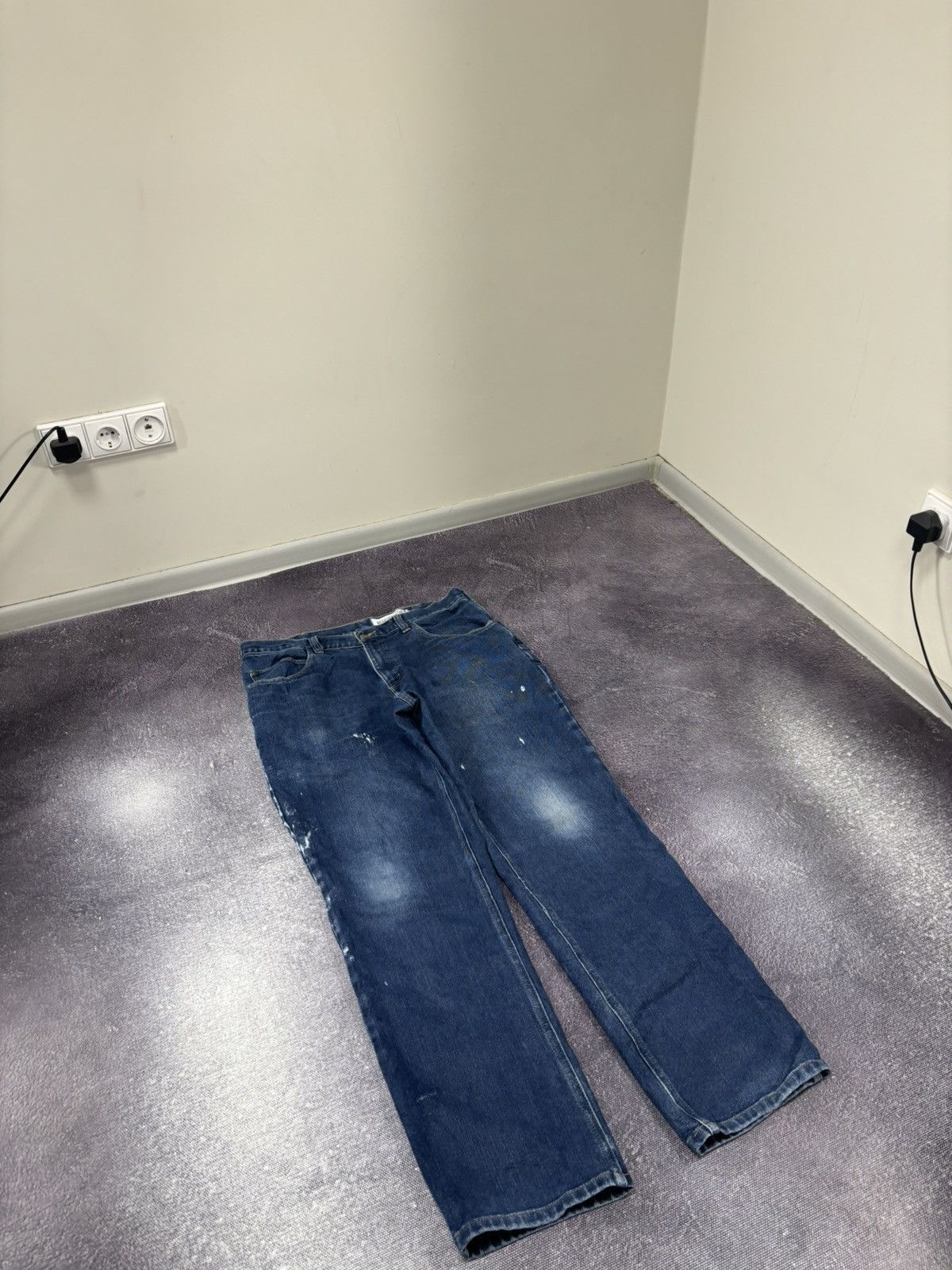 Carhartt Vintage Carhartt Modern Fit Blue USA Work Denim Jeans Size US 36 / EU 52 - 8 Thumbnail