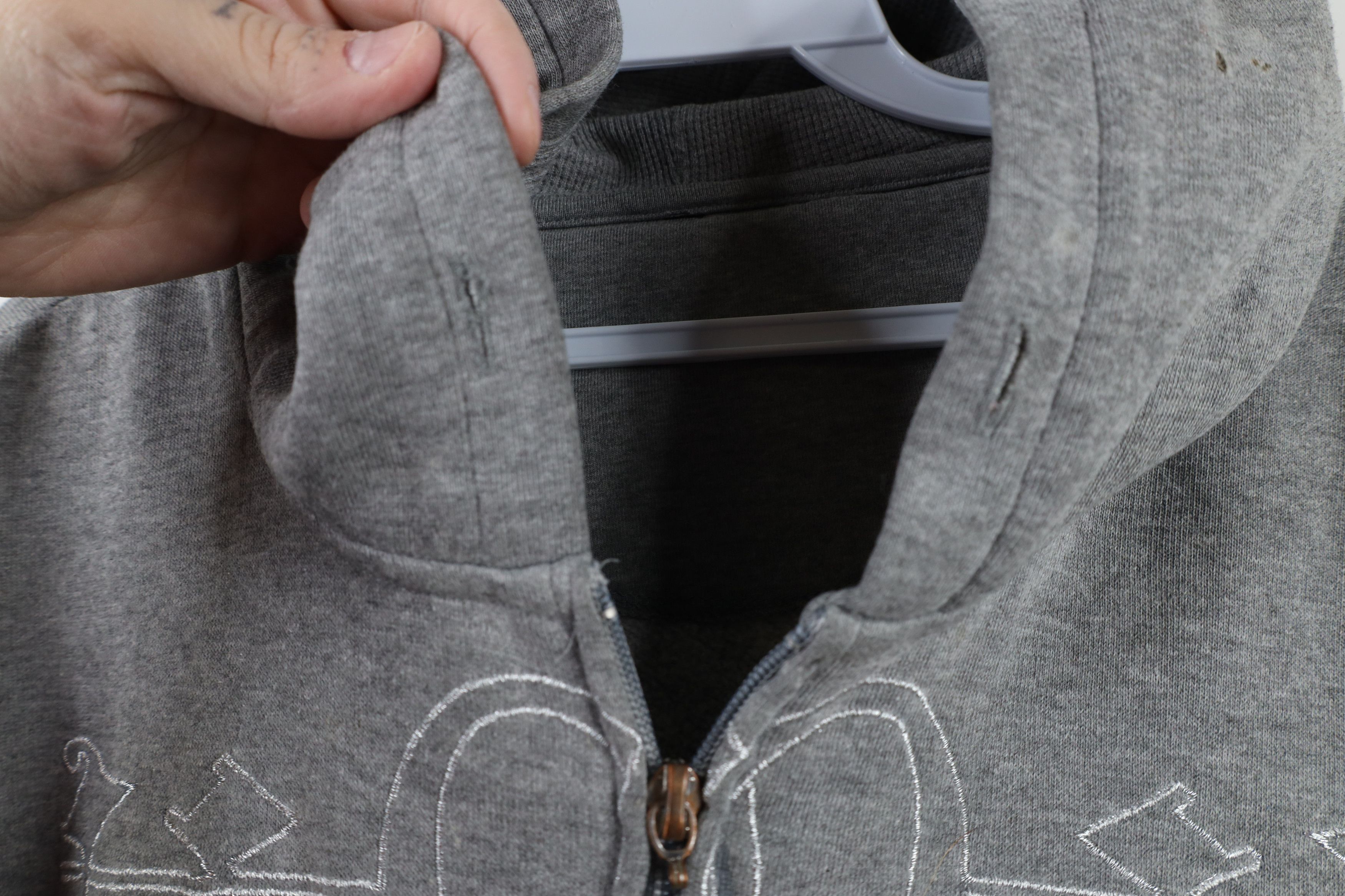 Southpole × Vintage Vintage 90s Y2K Southpole UFC MMA Full Zip Hoodie Gray Size US L / EU 52-54 / 3 - 5 Thumbnail