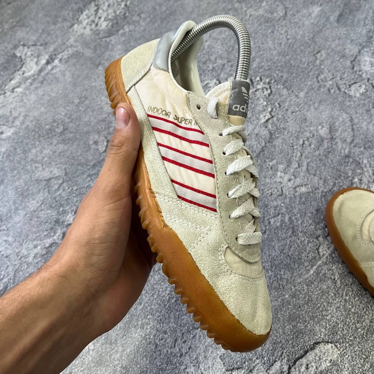 Adidas Vintage 80s Adidas Indoor Super Made in Phillipines 80s Rage Size US 6.5 / EU 39-40 - 19 Thumbnail