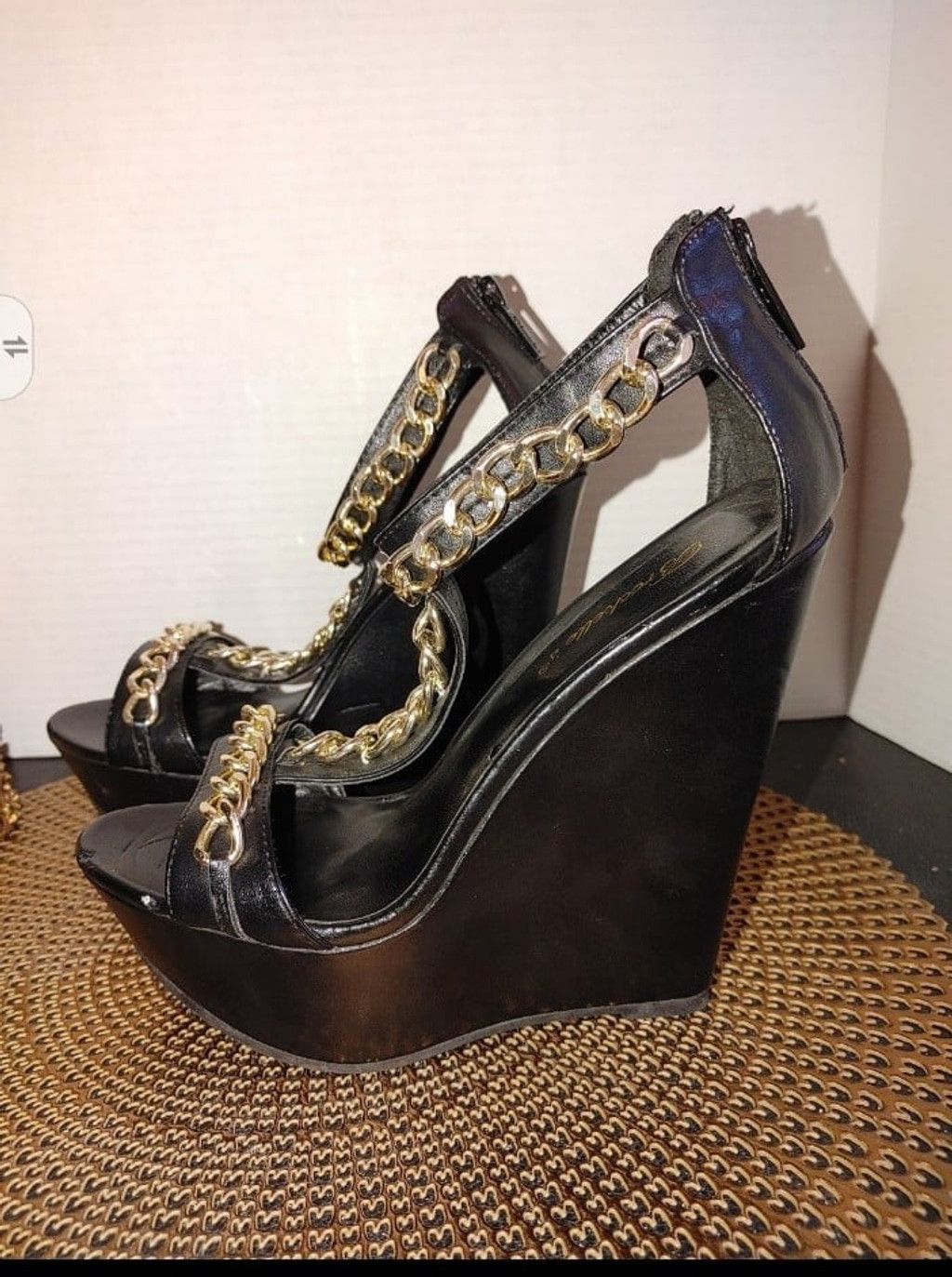 Beckett Simonon Breckelle's ViVi-05 Wedges Size 9 Size US 9 / IT 39 - 2 Thumbnail