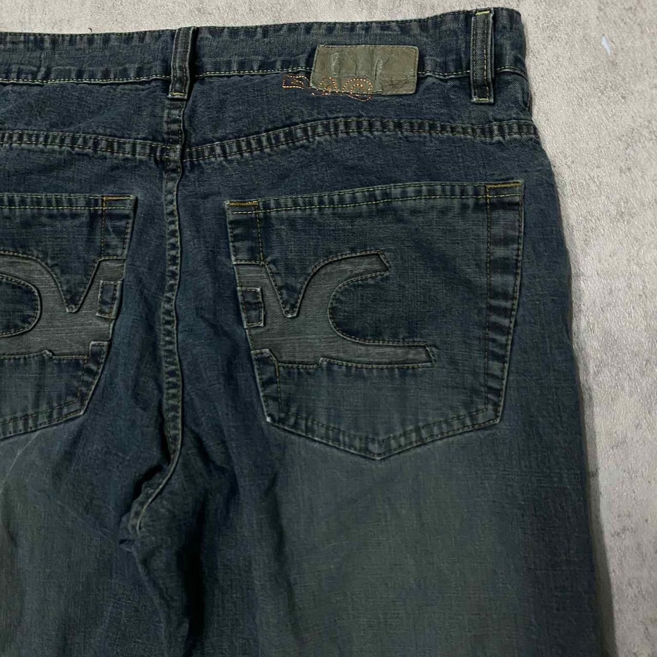 Other Black and grey Y2K style flare jeans with a faded effect Size US 32 / EU 48 - 2 Thumbnail