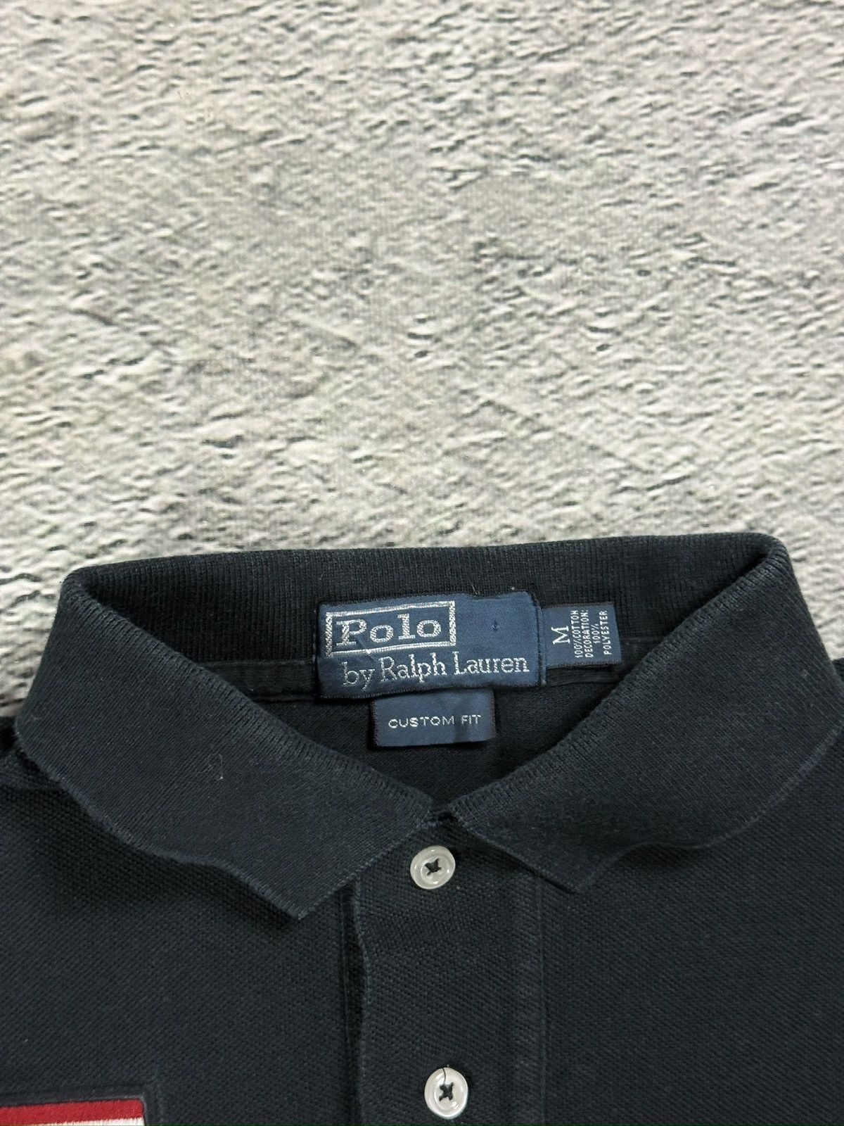 Ralph Lauren Chief Keef Polo Ralph Lauren USA black Polo t-shirt big pony Size US M / EU 48-50 / 2 - 4 Thumbnail