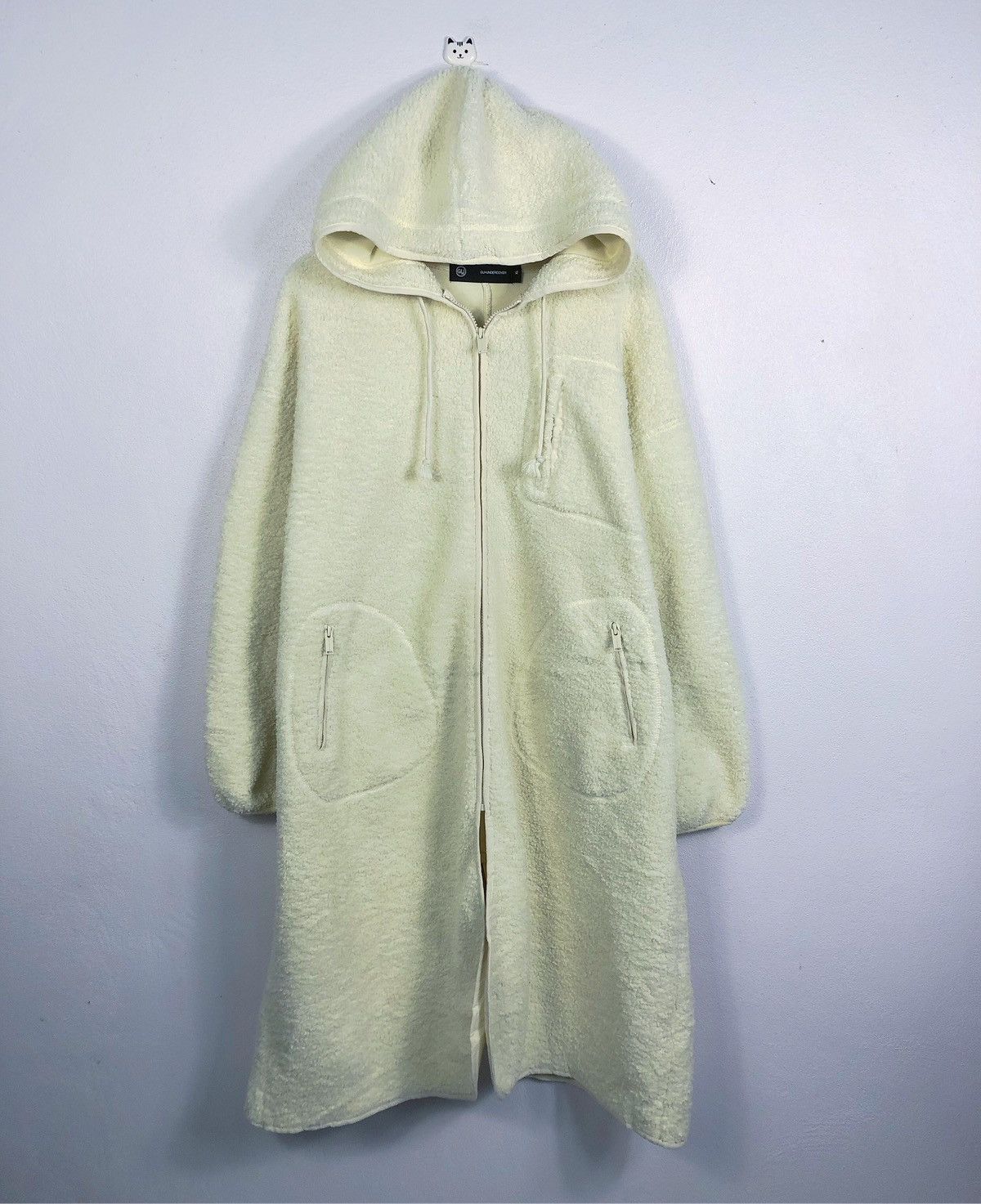 GU × Undercover Rare Undercover X Gu Deep Pile Fleece Hoodie Long Jacket Size US XL / EU 56 / 4 - 1 Thumbnail
