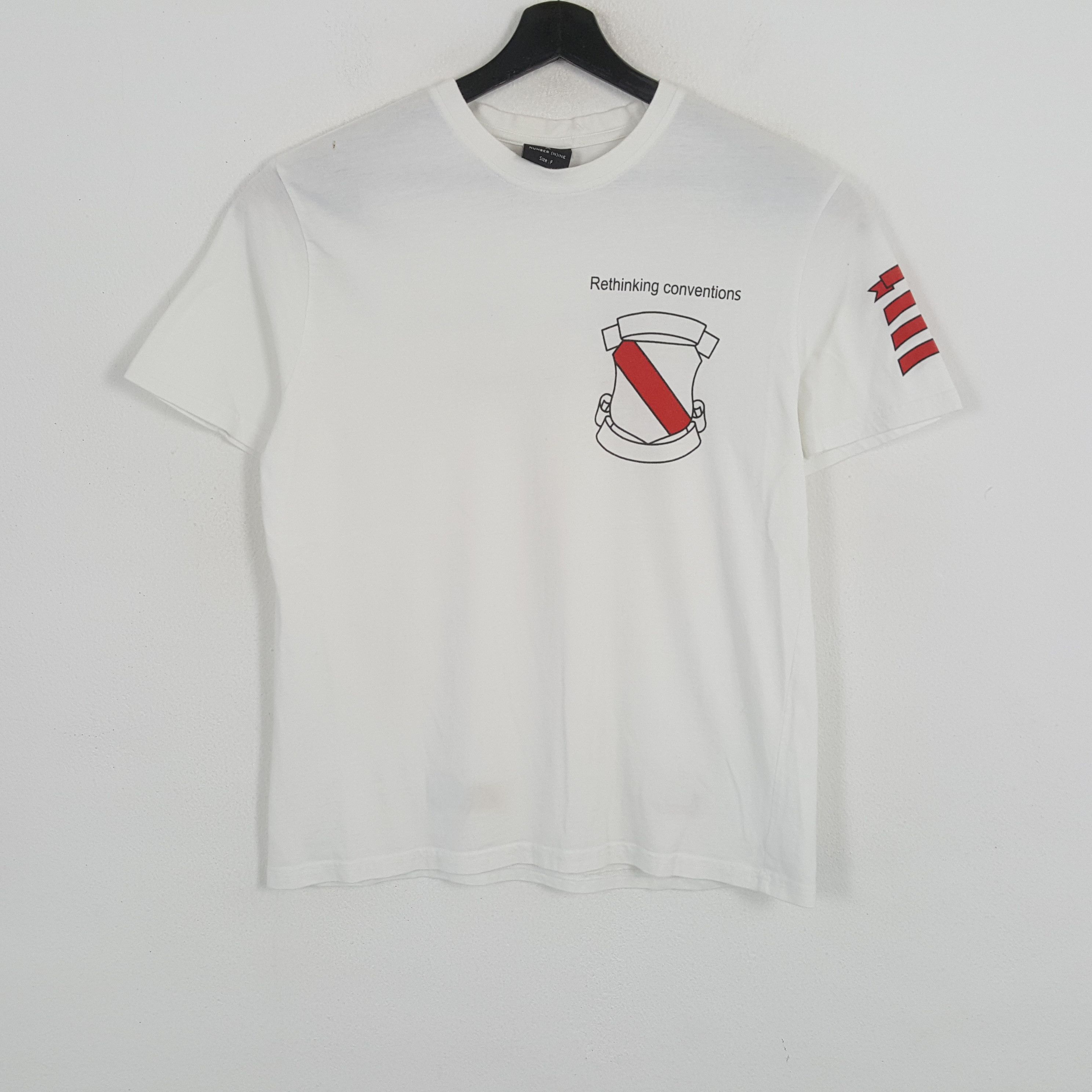 Number (N)ine MARLBORO x NUMBER (N)INE Japanese Brand Custom Art Tshirt Size US M / EU 48-50 / 2 - 3 Thumbnail